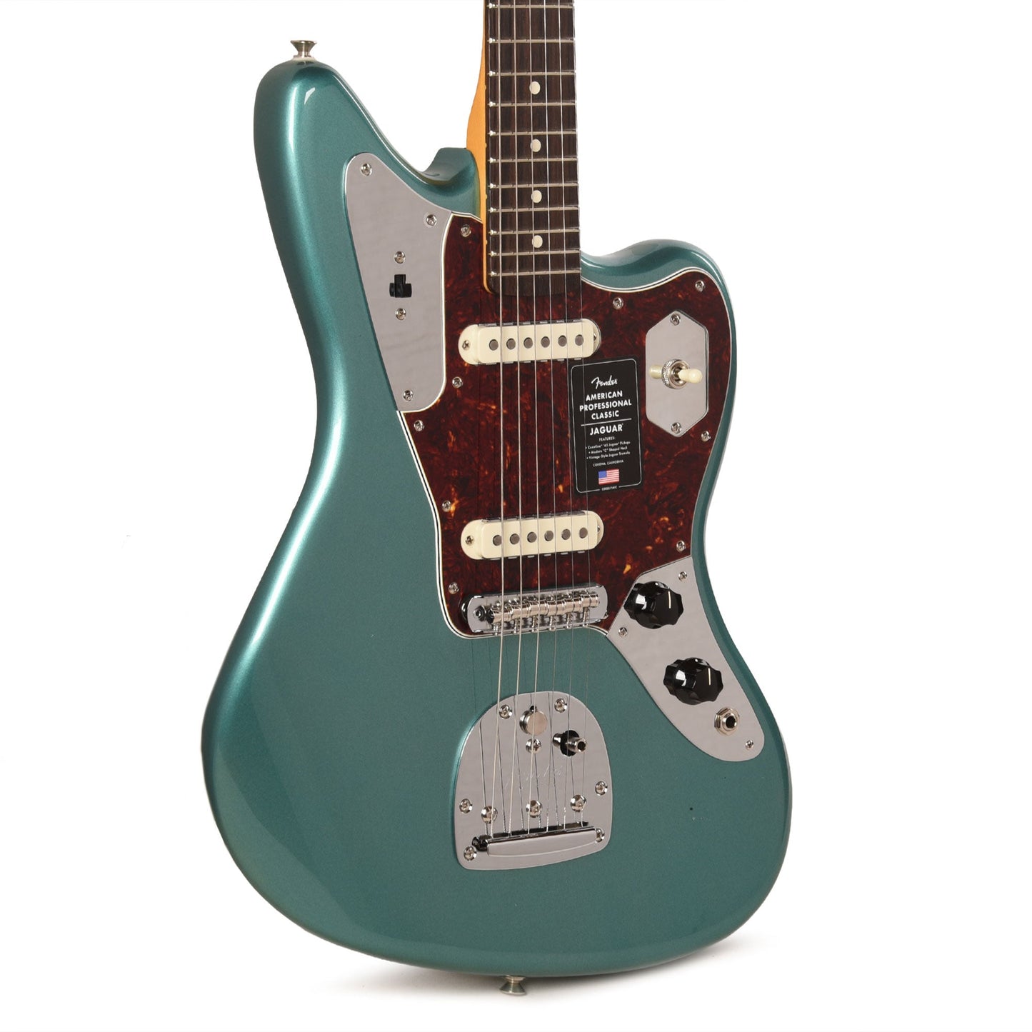Fender American Professional Classic Jaguar Faded Sherwood Green Metallic