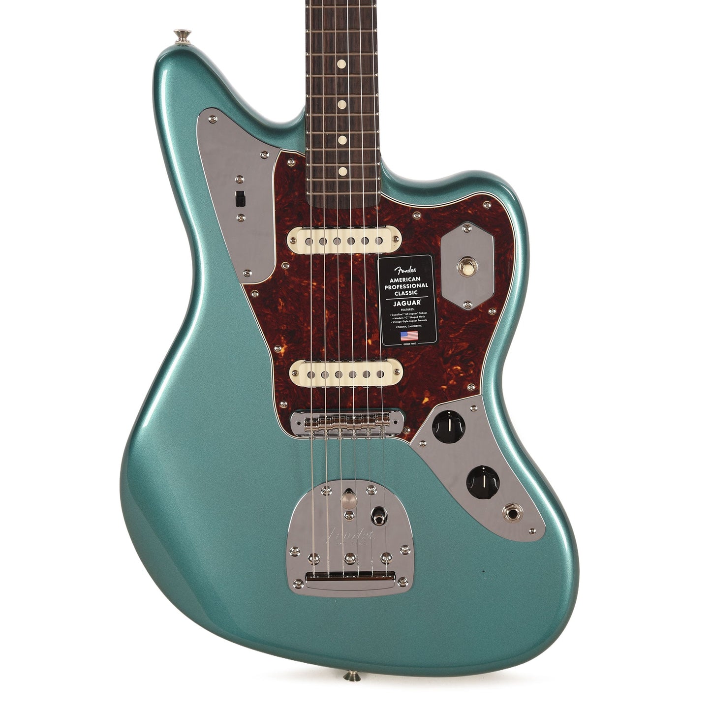 Fender American Professional Classic Jaguar Faded Sherwood Green Metallic