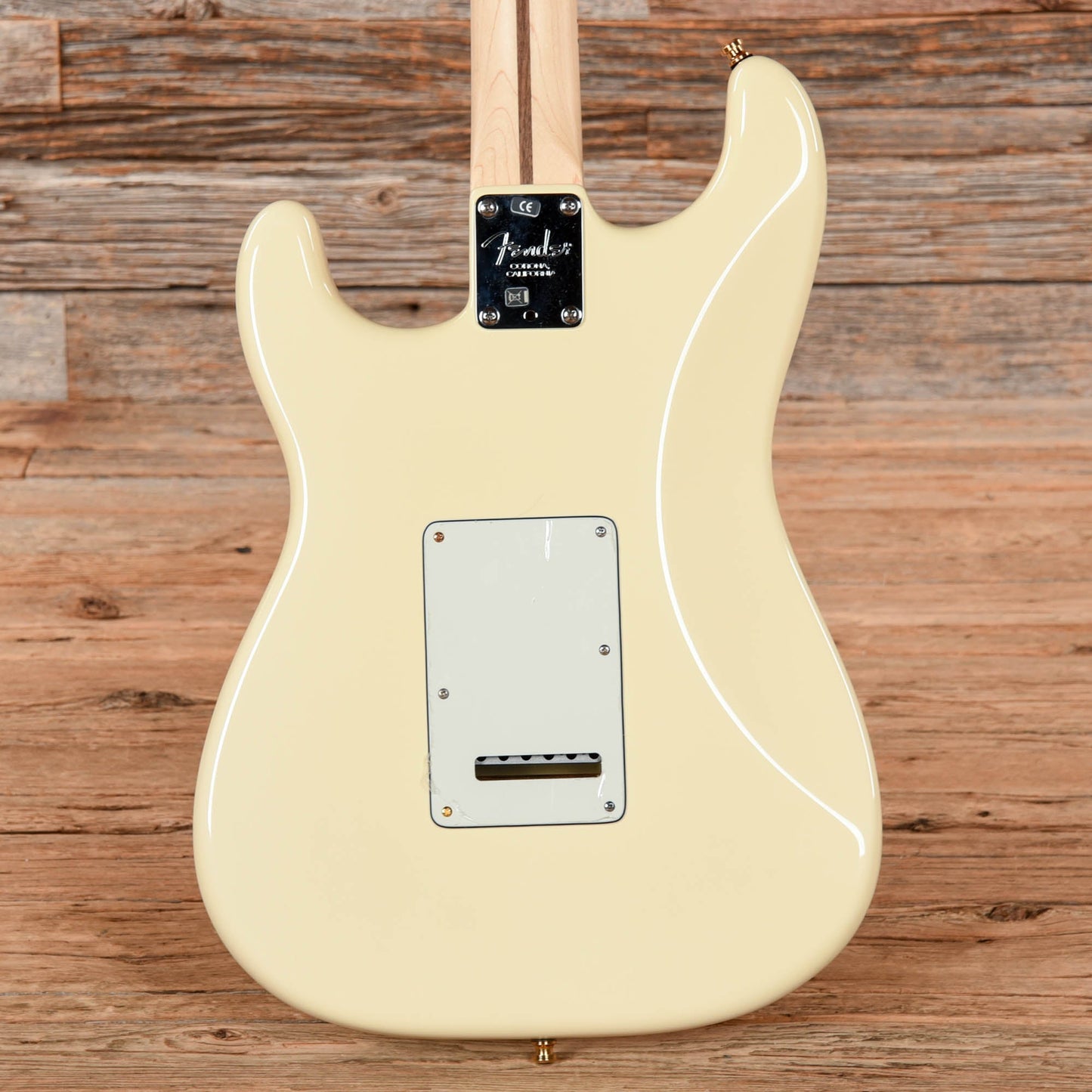 Fender American Professional Stratocaster with Unknown Fender Body Olympic White