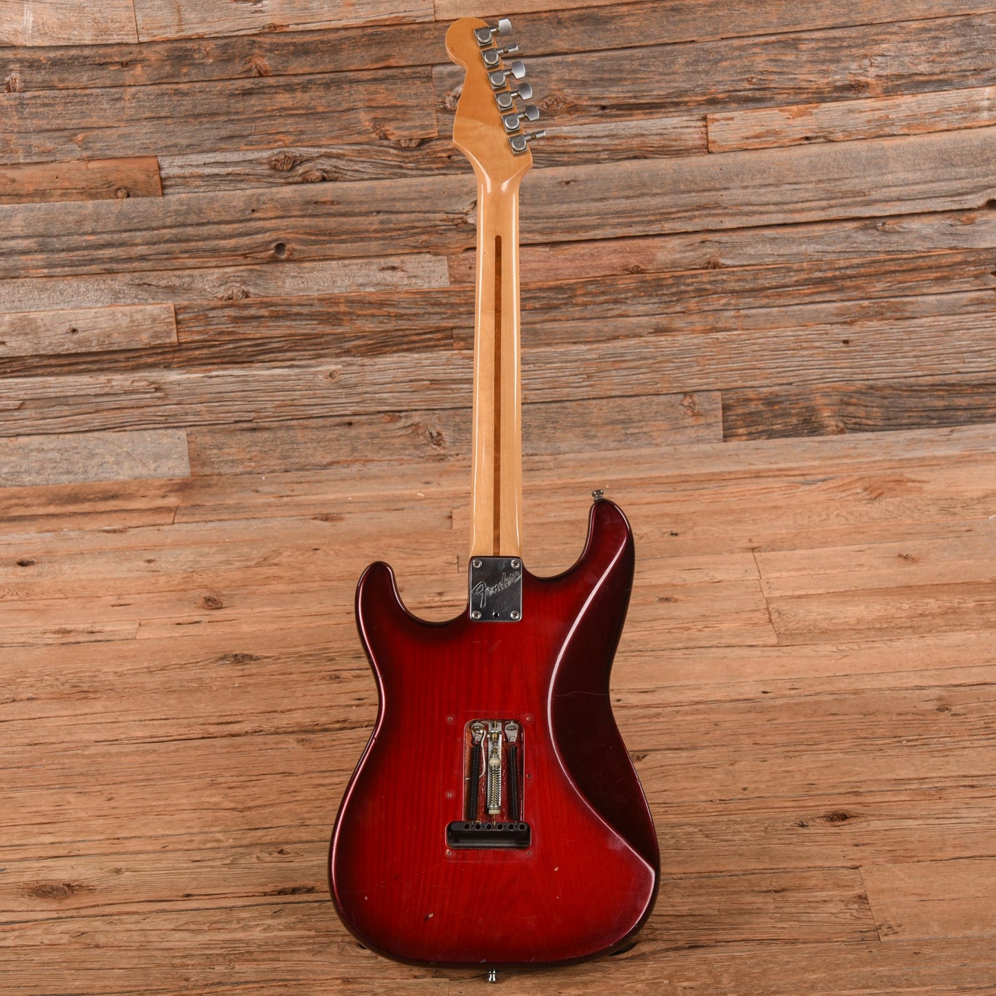 Fender American Standard Stratocaster Neck with Stratocaster Plus Body Crimson Burst
