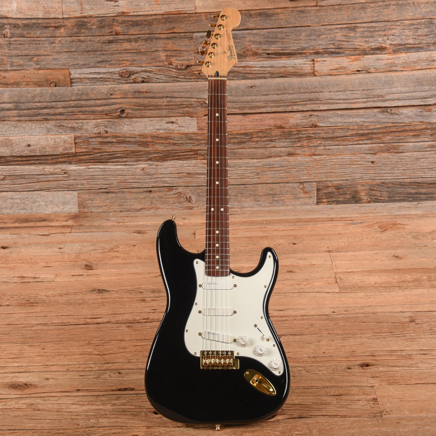 Fender American Standard Stratocaster Neck with Unknown Squier Body Black