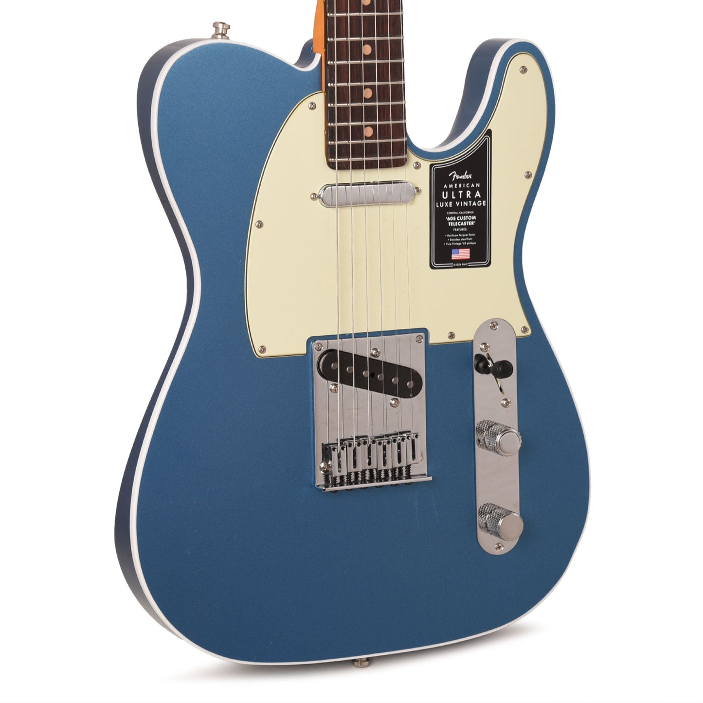 Fender American Ultra Luxe Vintage '60s Telecaster Custom Lake Placid Blue