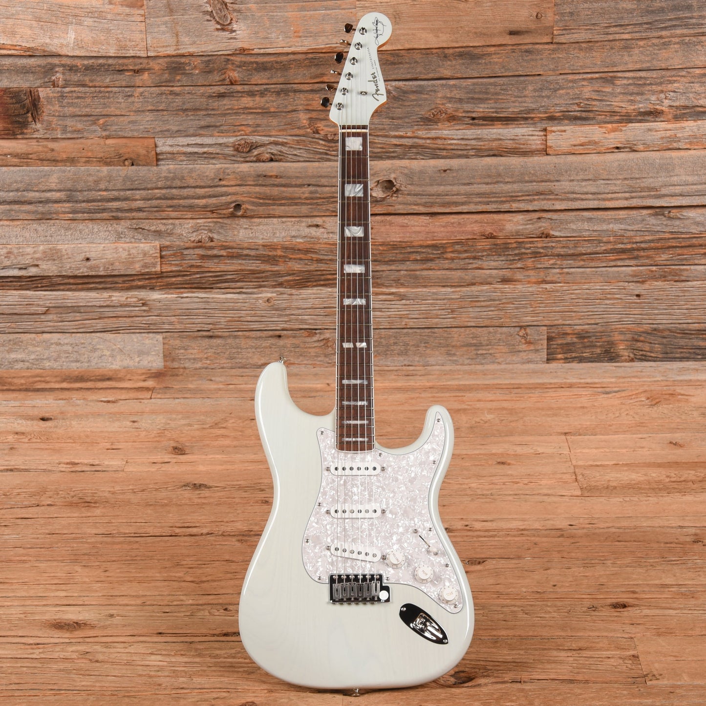 Fender Artist Kenny Wayne Shepherd Stratocaster Transparent Faded Sonic Blue