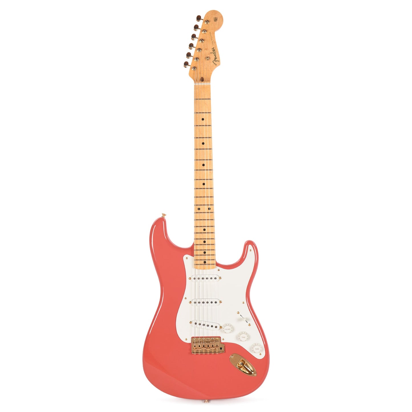 Fender Custom Shop 1955 Stratocaster Deluxe Closet Classic Faded Aged Fiesta Red