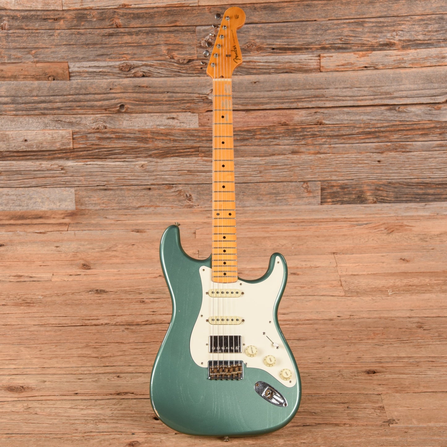 Fender Custom Shop 1957 Stratocaster Hardtail HSS "Chicago Special" Journeyman Relic Aged Sherwood Green