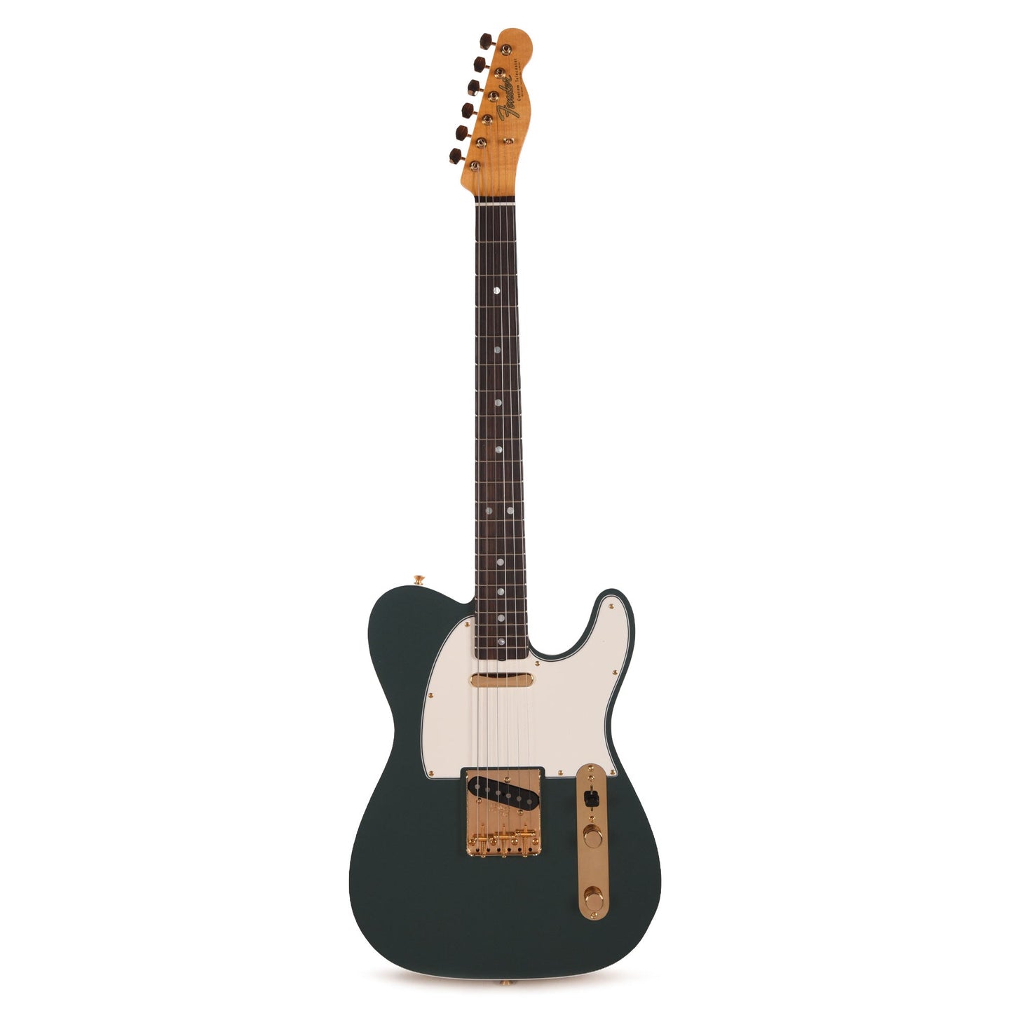 Fender Custom Shop 1968 Custom Telecaster "Chicago Special" NOS Sherwood Green Metallic Top & Back w/Aztec Gold Side