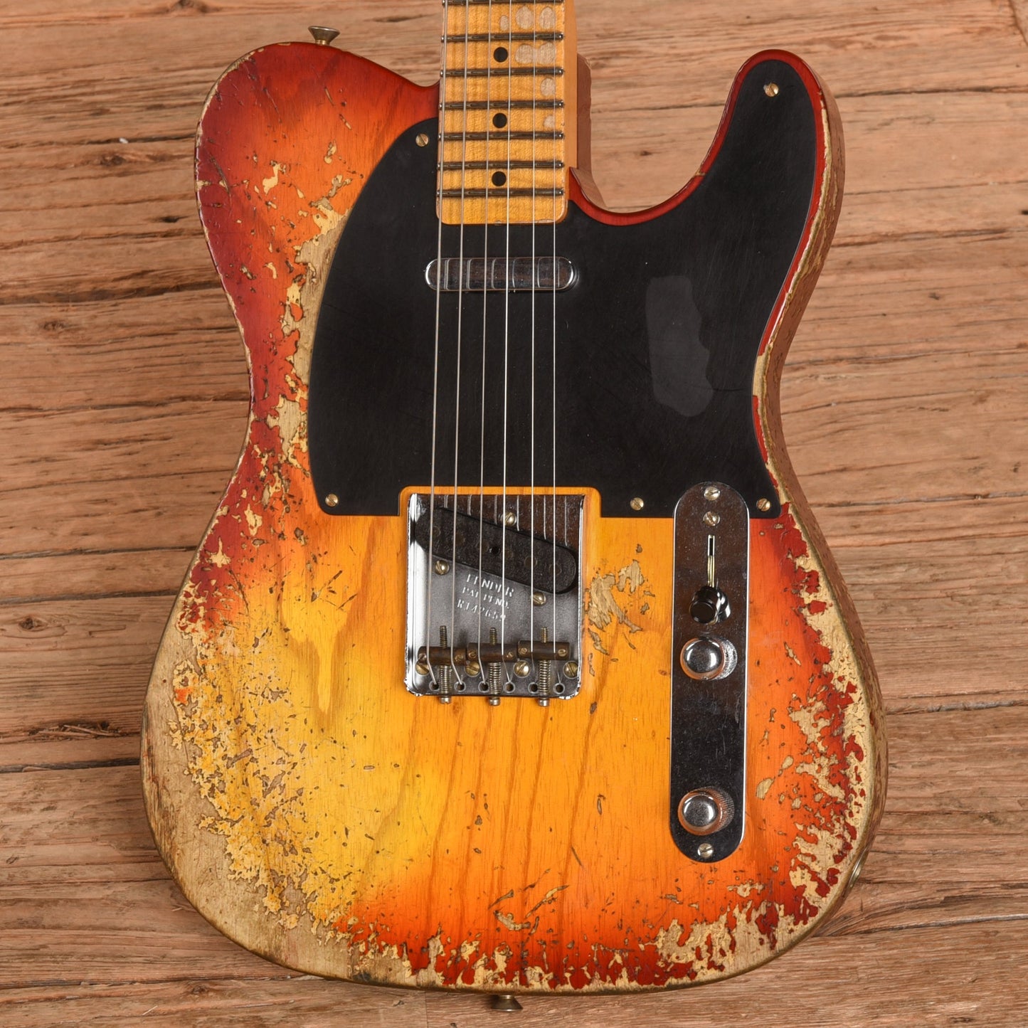 Fender Custom Shop '52 Telecaster Super Heavy Relic Aged Cherry Sunburst 2025