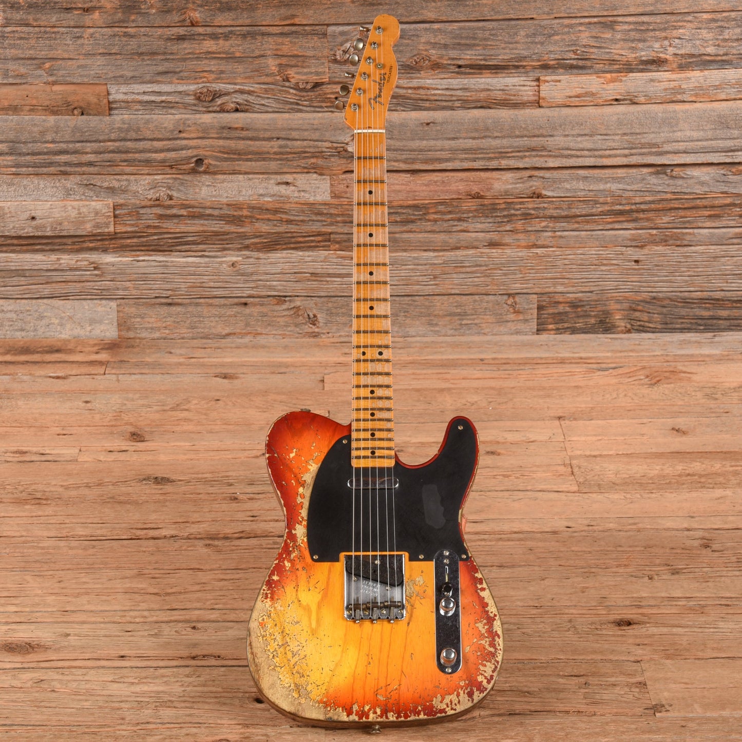 Fender Custom Shop '52 Telecaster Super Heavy Relic Aged Cherry Sunburst 2025