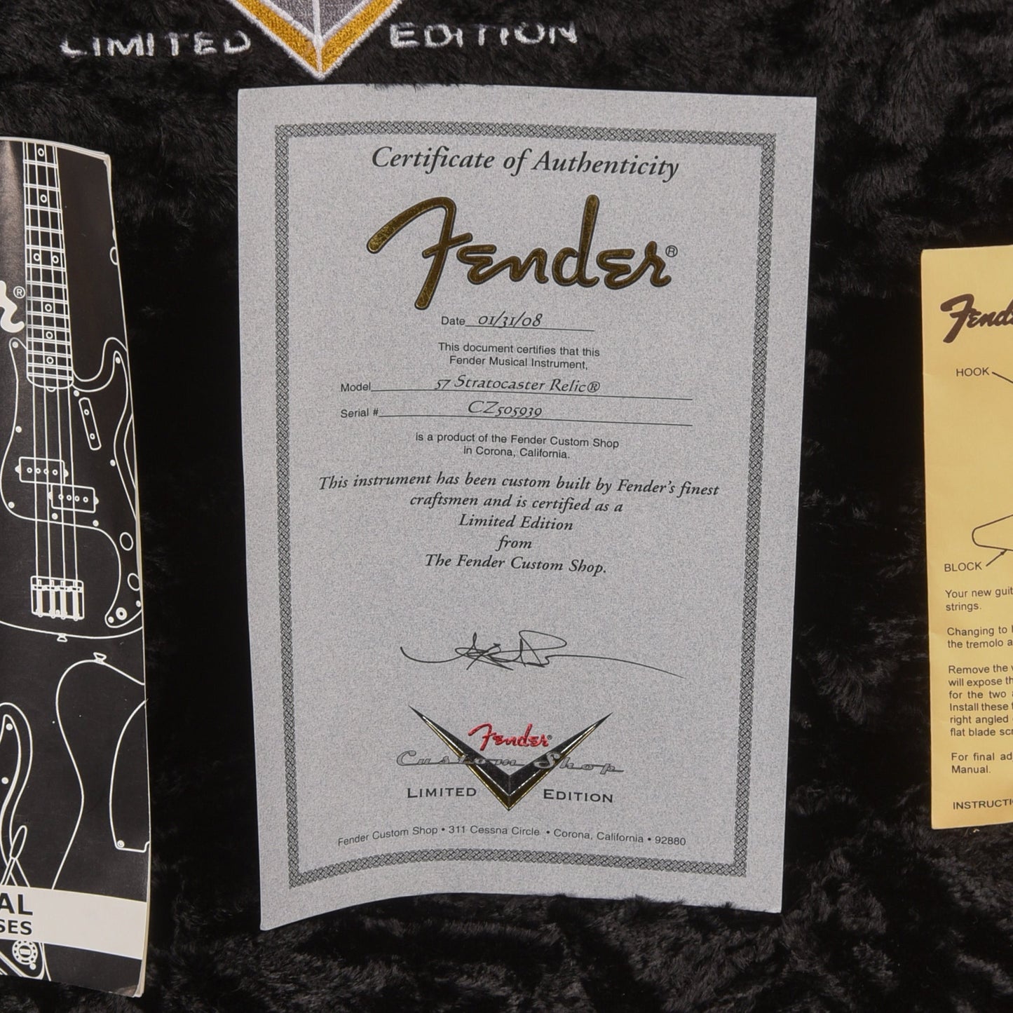 Fender Custom Shop '57 Stratocaster Heavy Relic Nocaster Blonde 2008