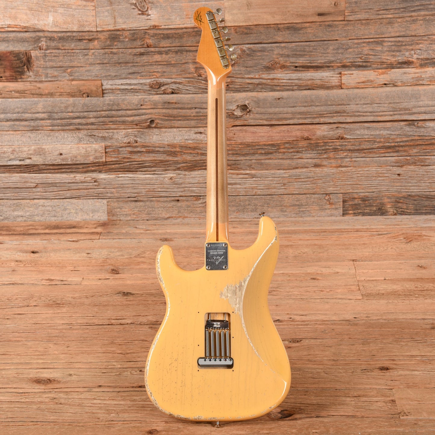 Fender Custom Shop '57 Stratocaster Heavy Relic Nocaster Blonde 2008
