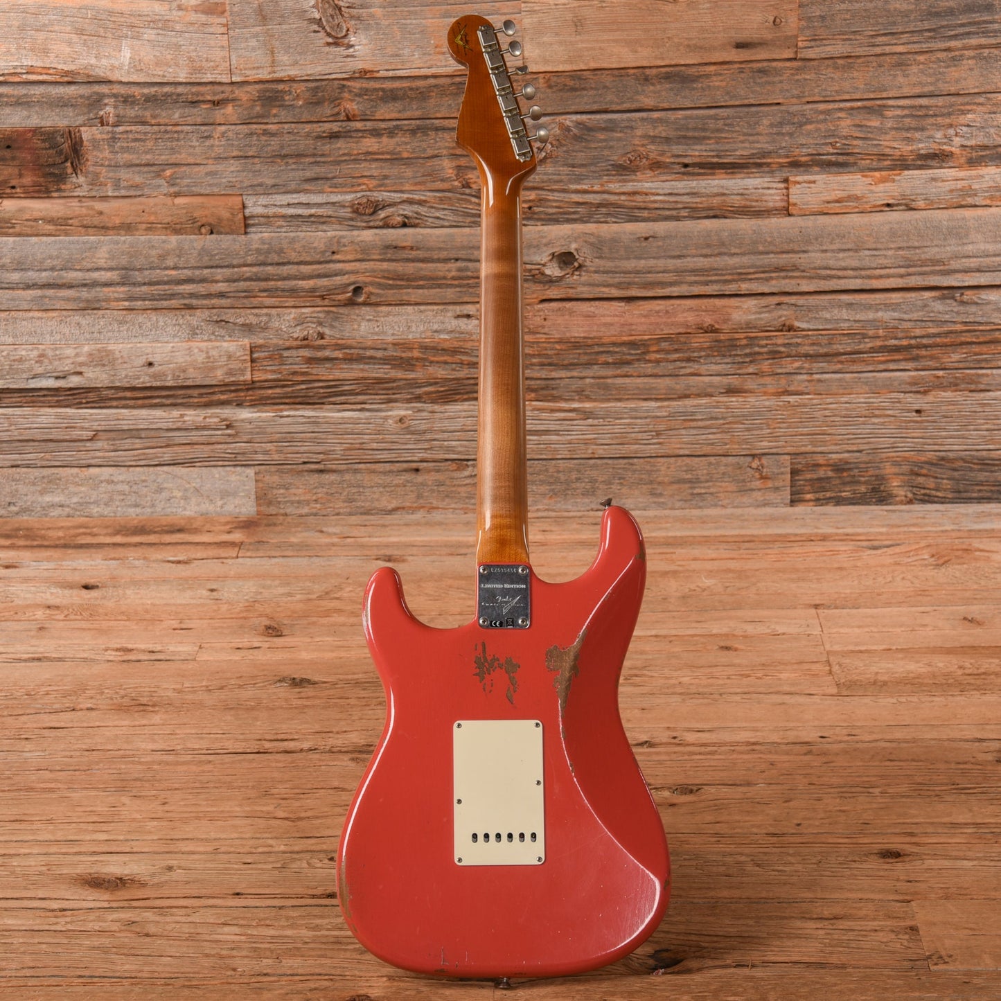 Fender Custom Shop '60 Roasted Stratocaster Relic Fiesta Red 2018