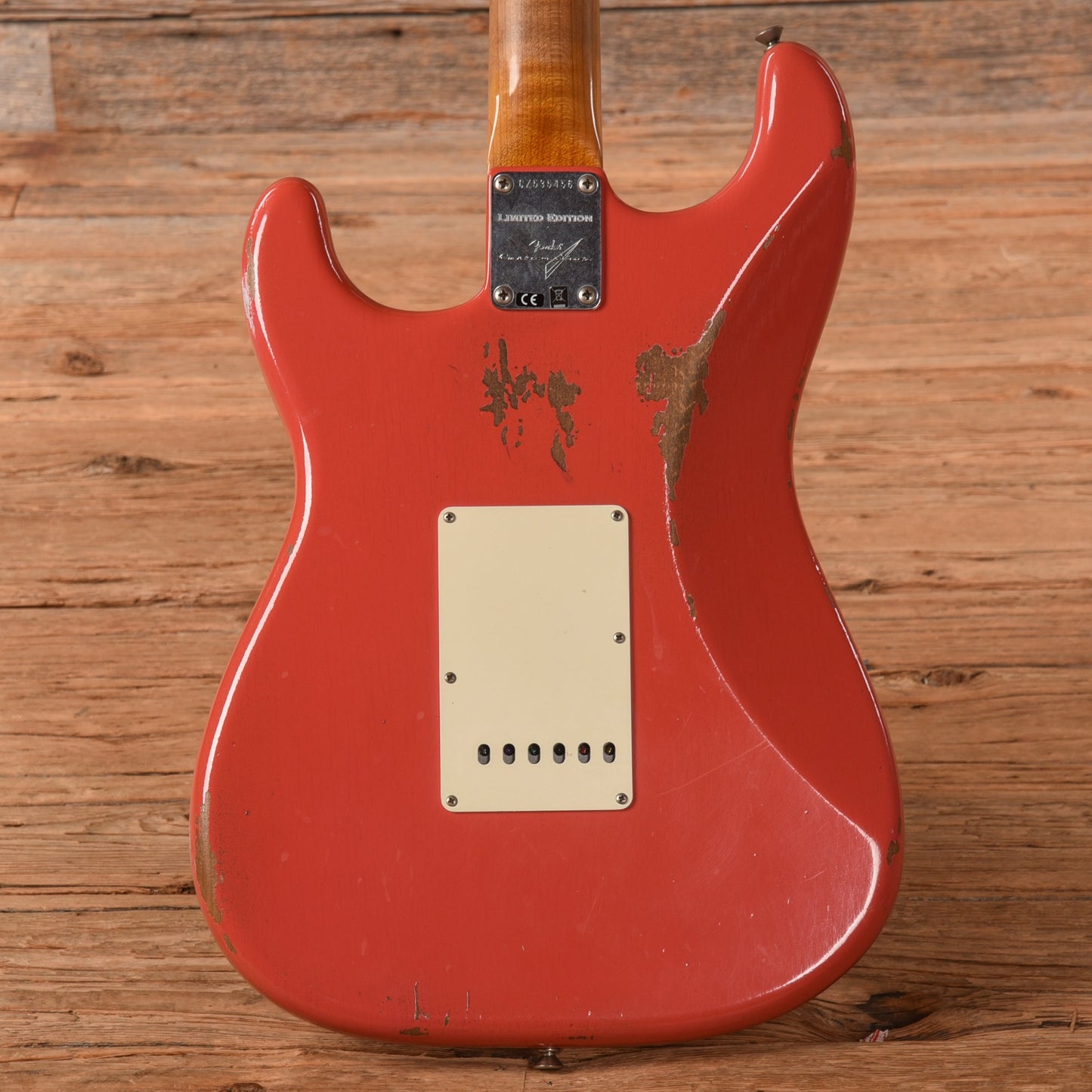 Fender Custom Shop '60 Roasted Stratocaster Relic Fiesta Red 2018