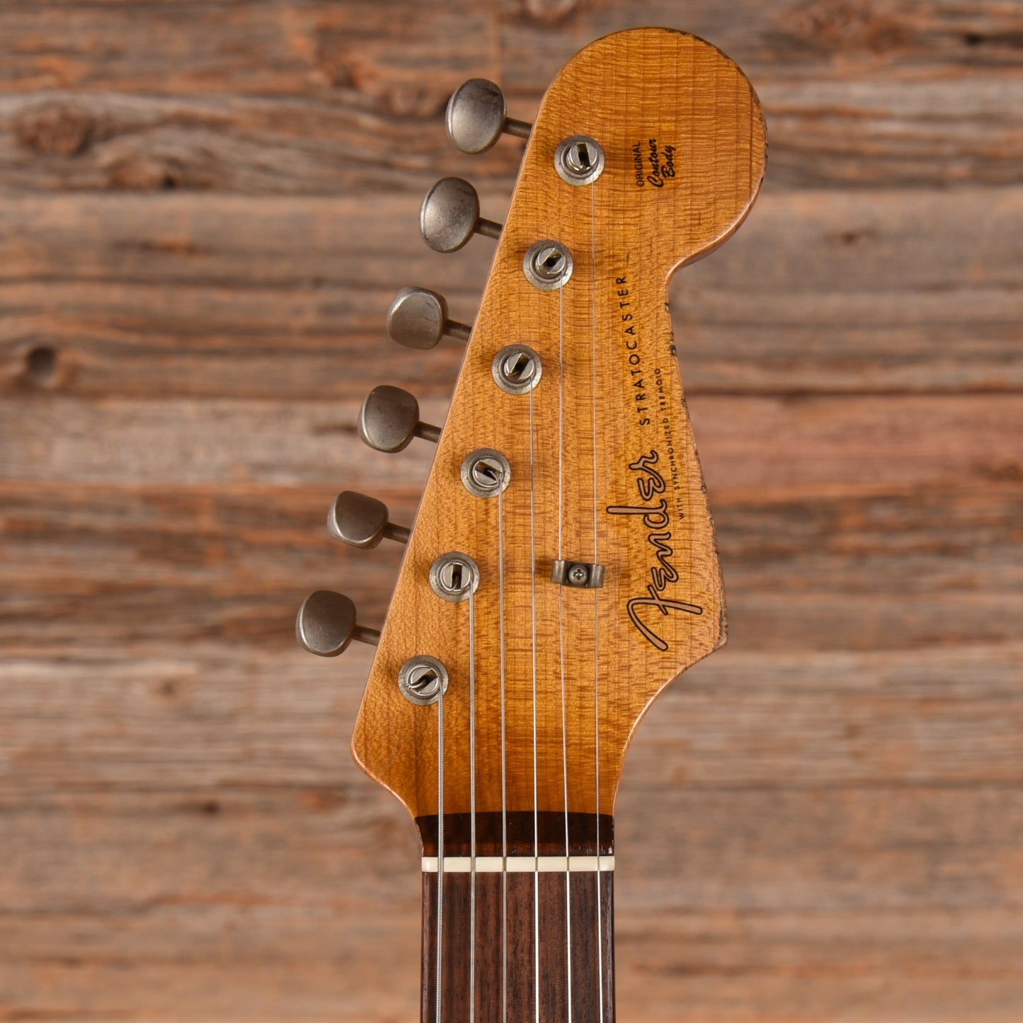 Fender Custom Shop '60 Roasted Stratocaster Relic Fiesta Red 2018