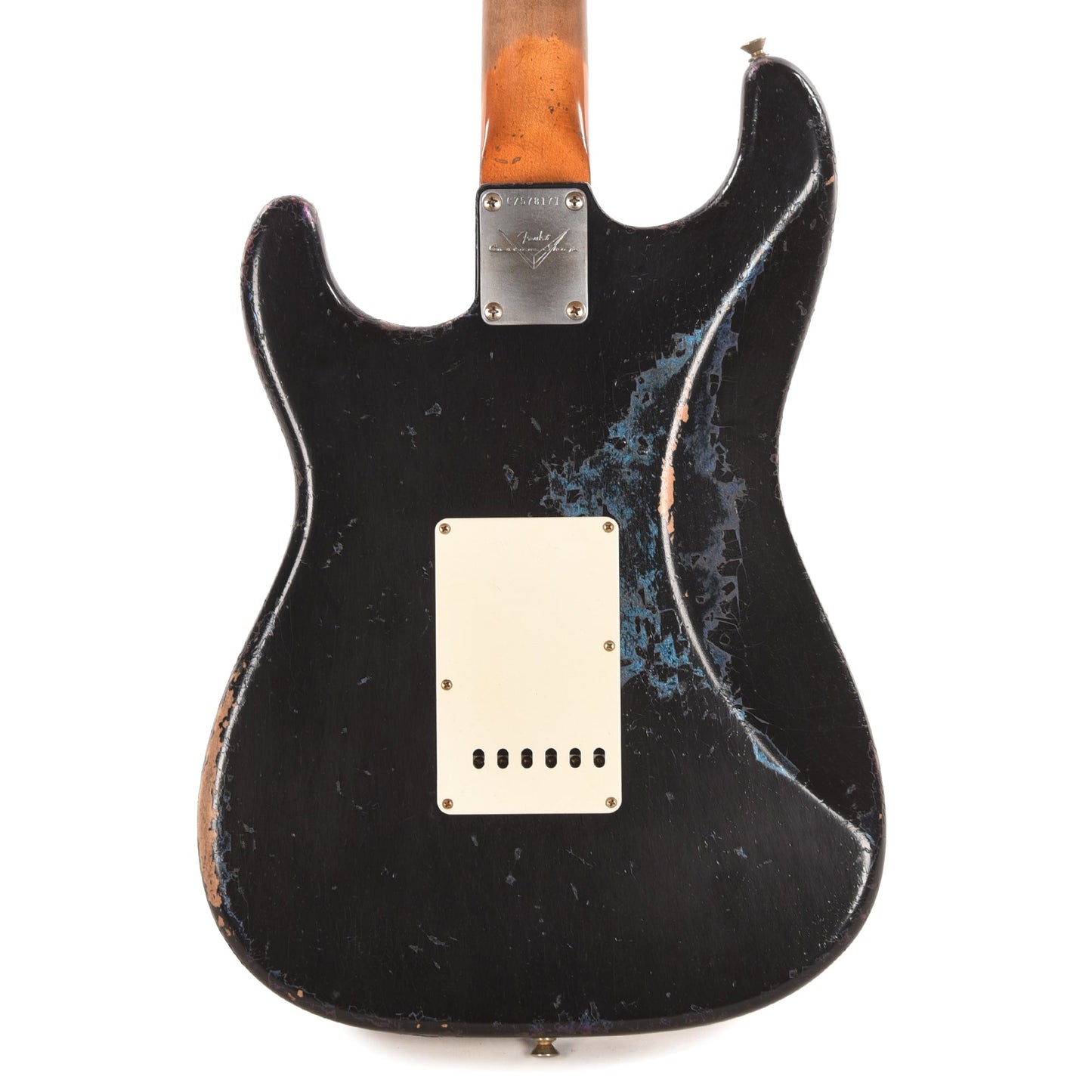 Fender Custom Shop '60s Stratocaster Black over Chameleon Heavy Relic Master Built by Dale Wilson w/Josefina Hand-Wound PIckups