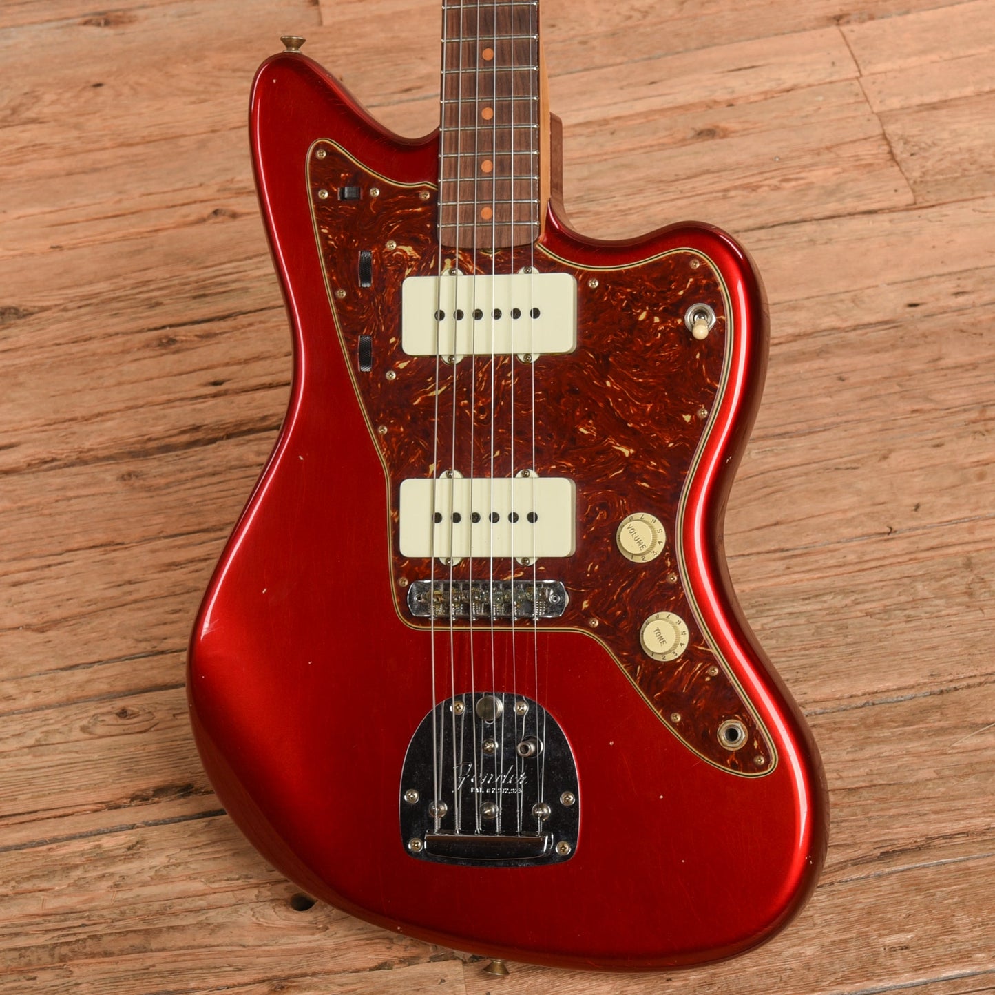 Fender Custom Shop '62 Jazzmaster Journeyman Relic Faded Aged Candy Apple Red 2024