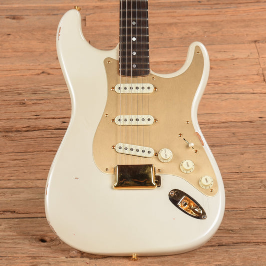 Fender Custom Shop 75th Anniversary Stratocaster Diamond White Pearl 2023