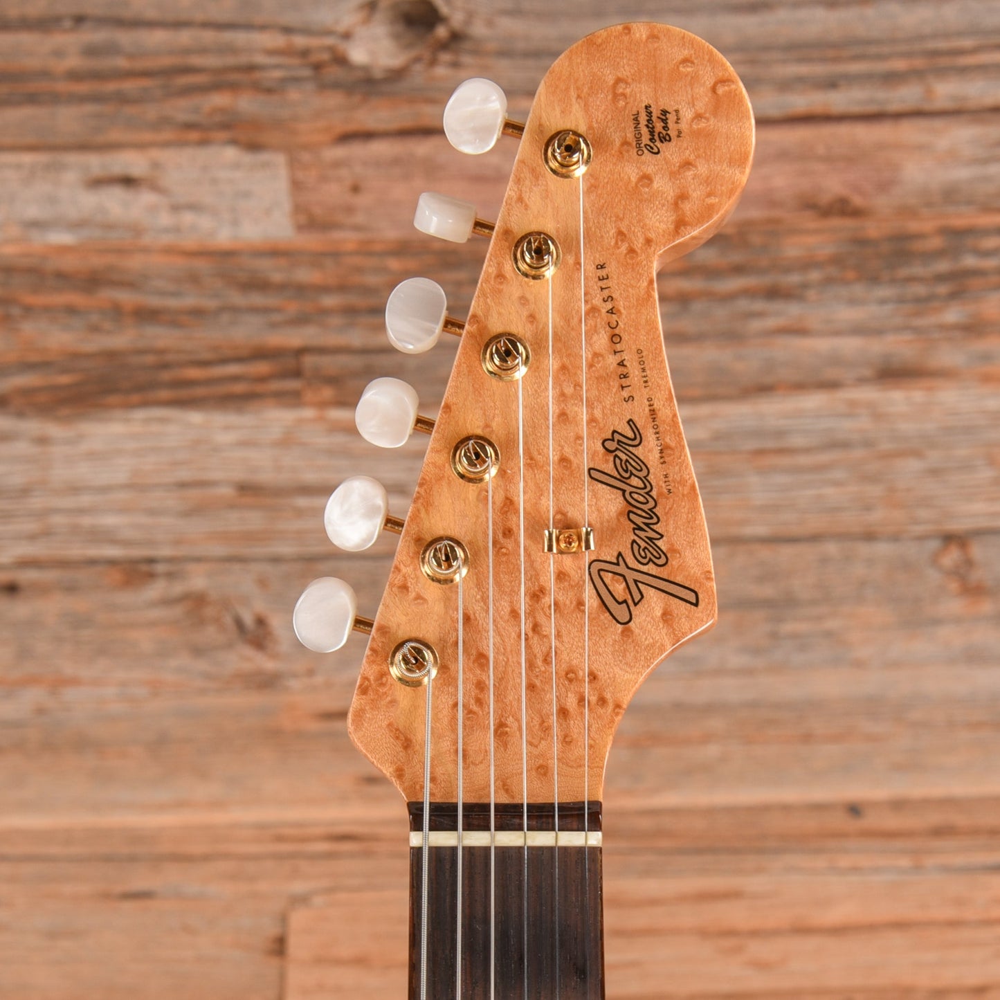 Fender Custom Shop 75th Anniversary Stratocaster Diamond White Pearl 2023