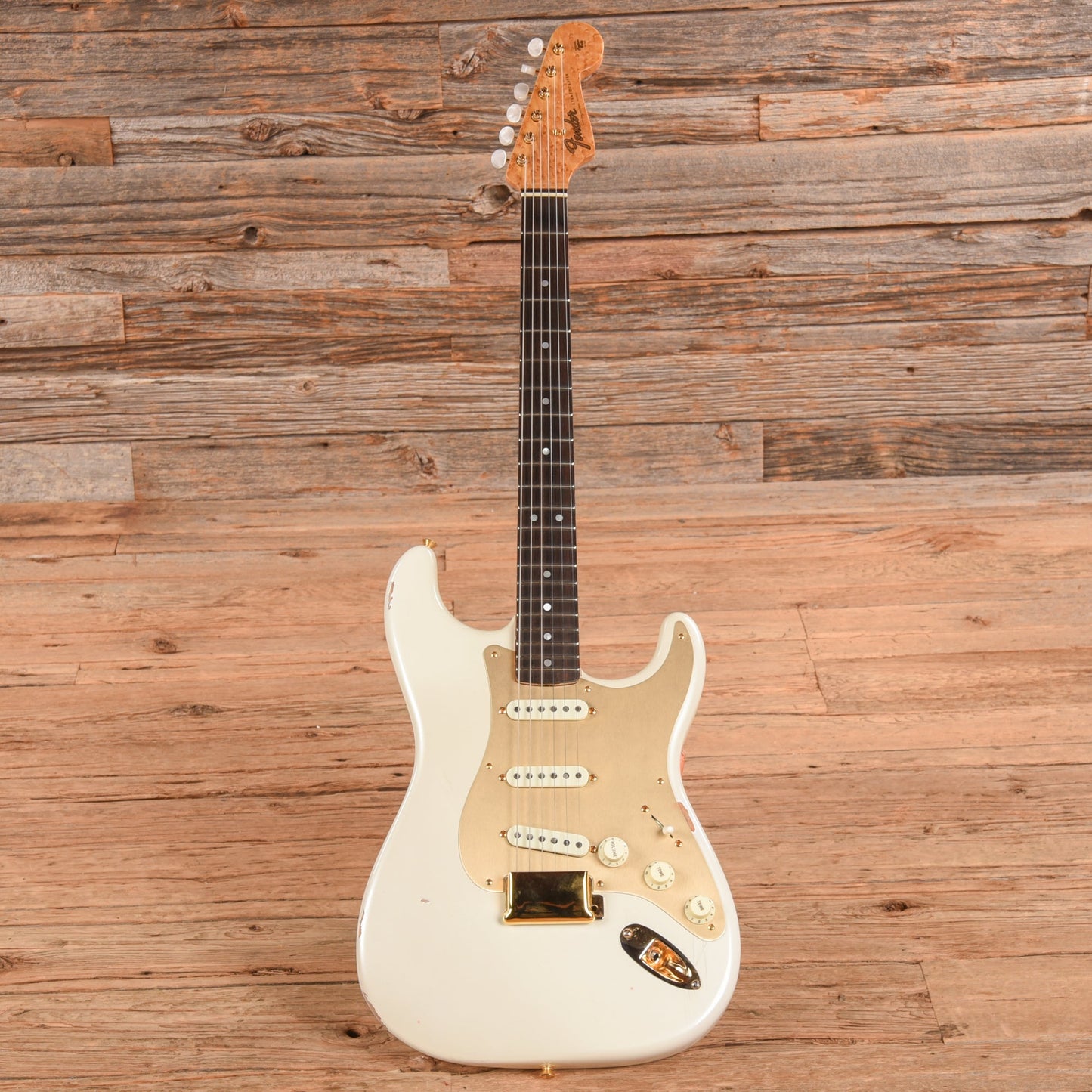 Fender Custom Shop 75th Anniversary Stratocaster Diamond White Pearl 2023