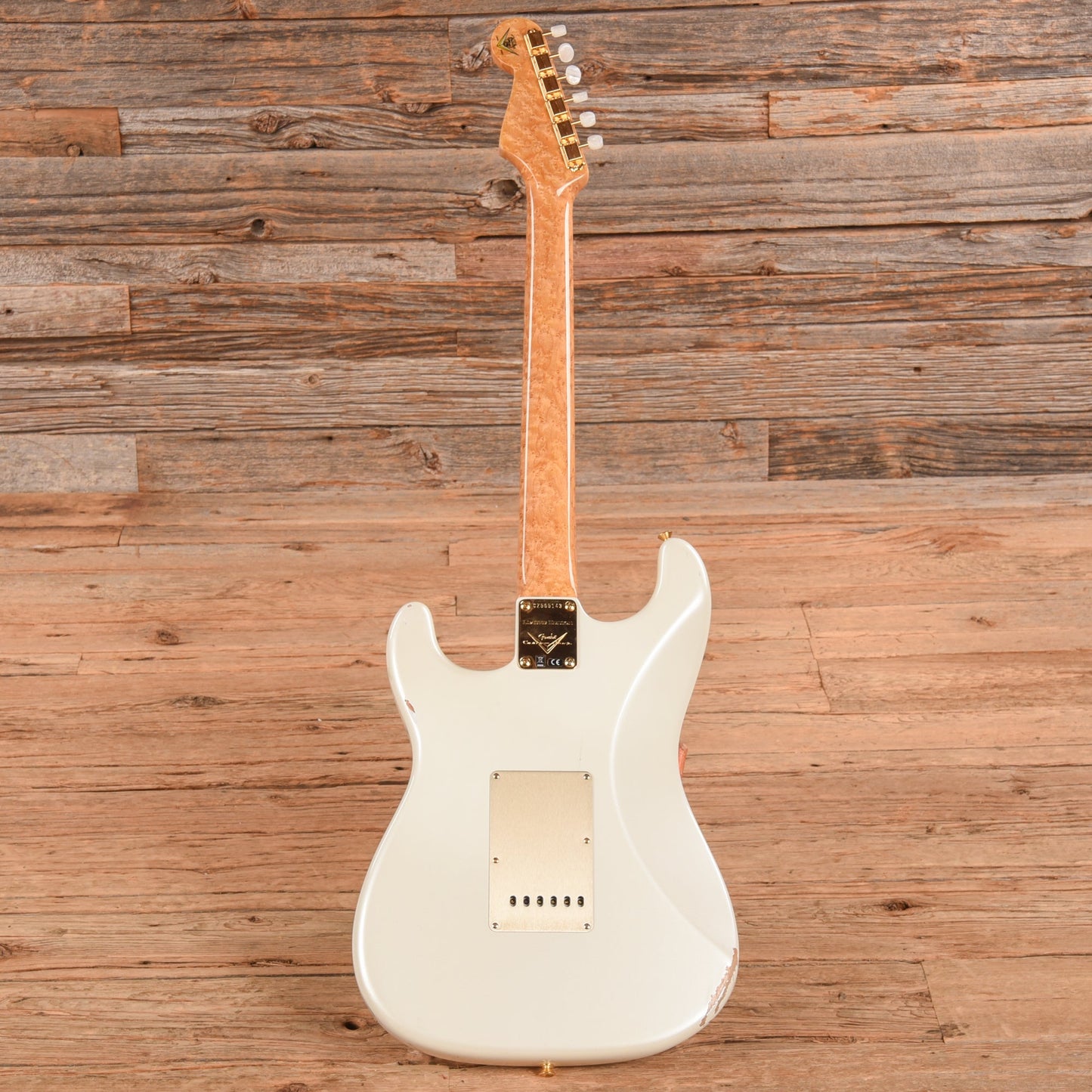 Fender Custom Shop 75th Anniversary Stratocaster Diamond White Pearl 2023