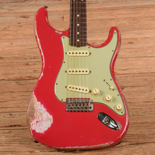 Fender Custom Shop Austin MacNutt Masterbuilt '60 Stratocaster Super Heavy Relic Fiesta Red 2024