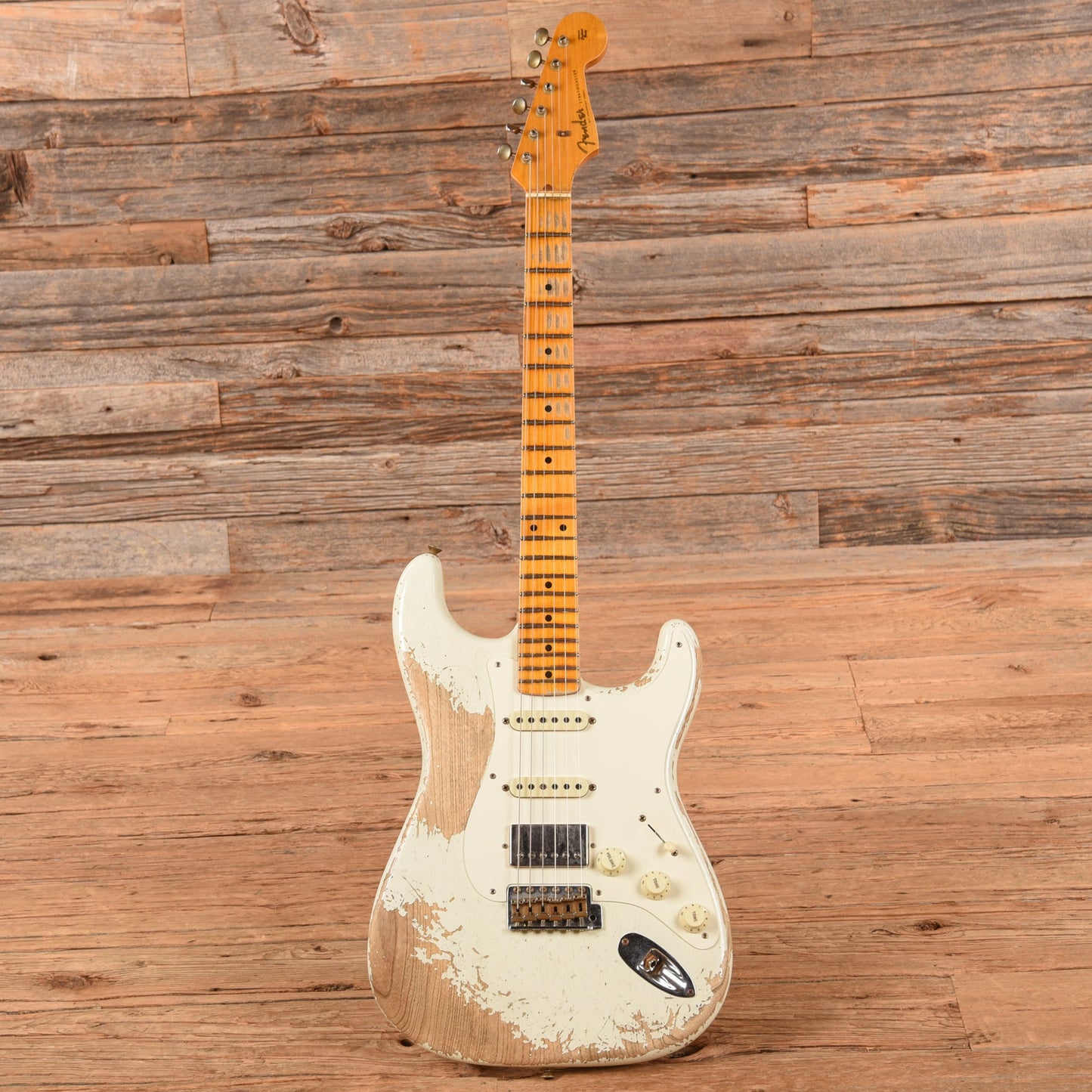Fender Custom Shop "Chicago Special" '57 Stratocaster Super Heavy Relic Aged Olympic White 2021