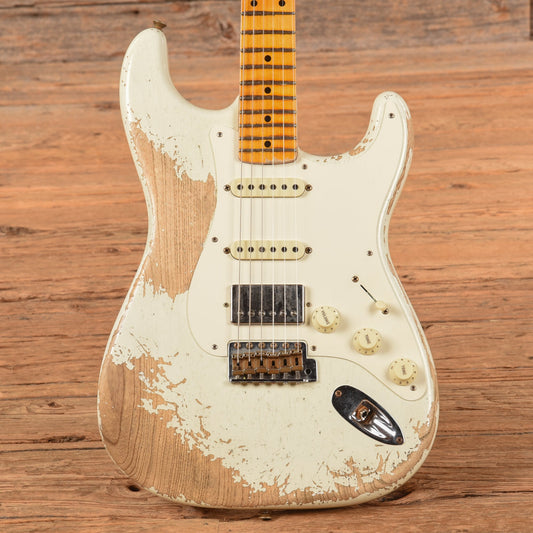 Fender Custom Shop "Chicago Special" '57 Stratocaster Super Heavy Relic Aged Olympic White 2021