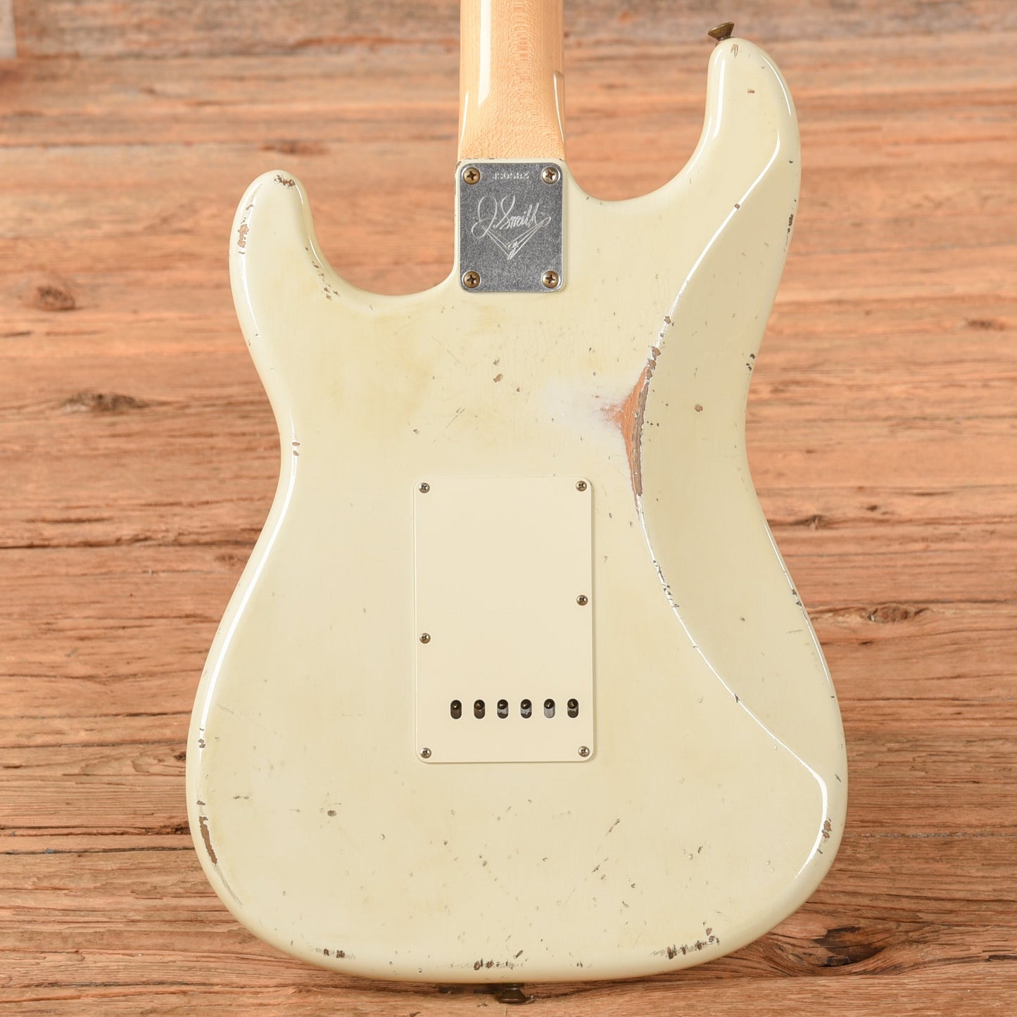 Fender Custom Shop Jason Smith Masterbuilt 1963 Stratocaster Relic Olympic White 2022