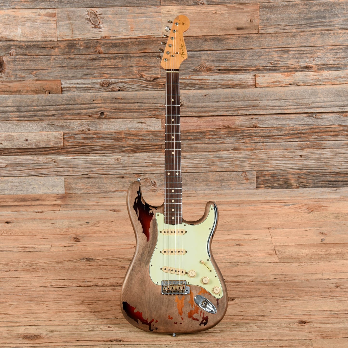 Fender Custom Shop Rory Ghallager Stratocaster Sunburst 2005 - Dave Amato of REO Speedwagon