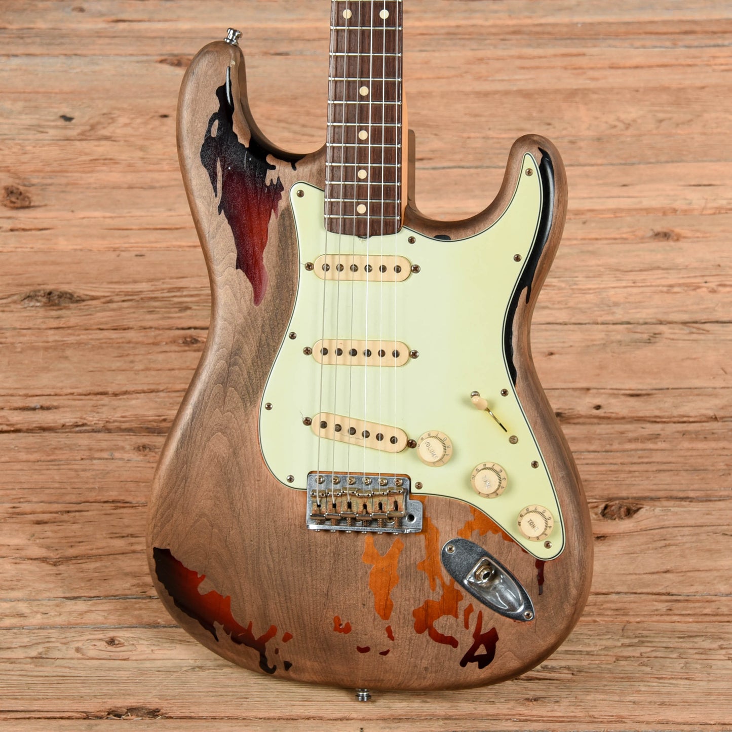 Fender Custom Shop Rory Ghallager Stratocaster Sunburst 2005 - Dave Amato of REO Speedwagon