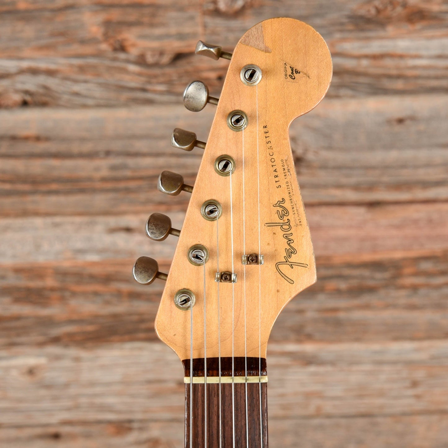 Fender Custom Shop Rory Ghallager Stratocaster Sunburst 2005 - Dave Amato of REO Speedwagon