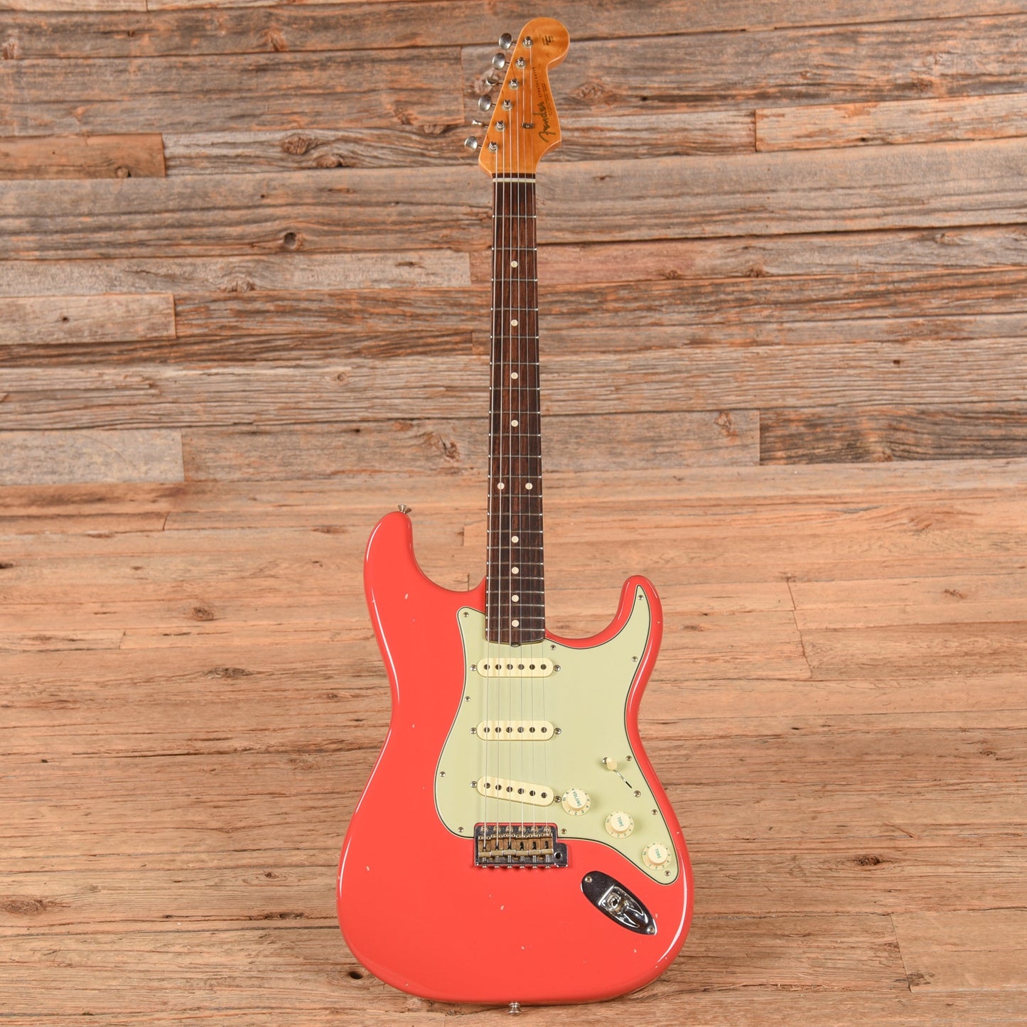 Fender Custom Shop Wilcutt True 62 Stratocaster Journeyman Relic Fiesta Red 2022