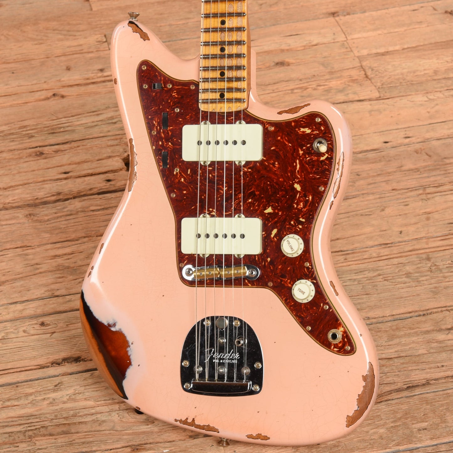 Fender Custom Shop WW10 '58 Jazzmaster Ultra Heavy Relic Shell Pink 2023