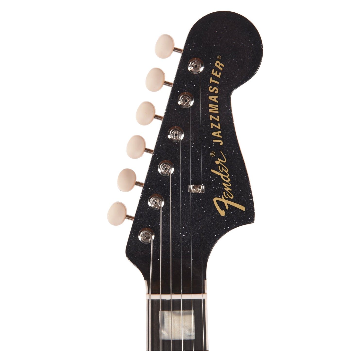 Fender Limited Edition Gold Foil Jazzmaster Black Sparkle w/Gold Foil Pickups