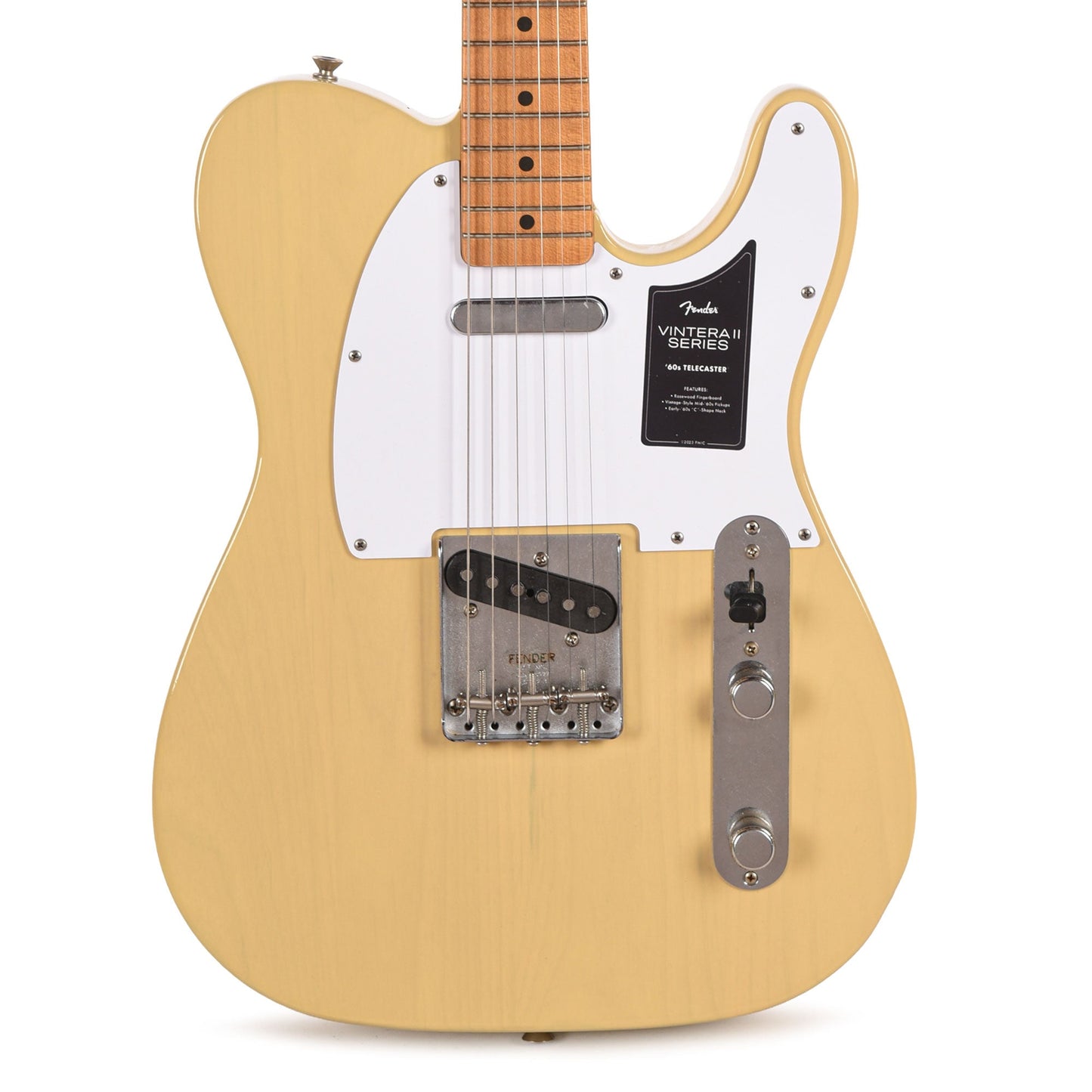 Fender Limited Edition Vintera II Road Worn '60s Telecaster Black Guard Blonde