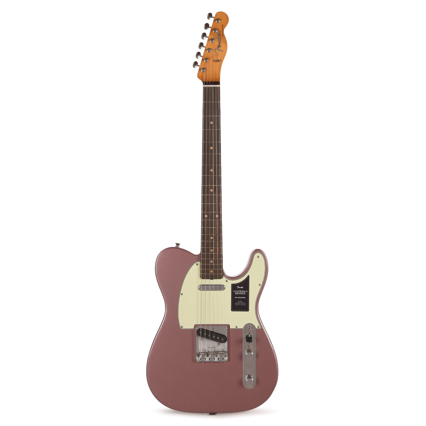 Fender Limited Edition Vintera II Road Worn '60s Telecaster Burgundy Mist Metallic