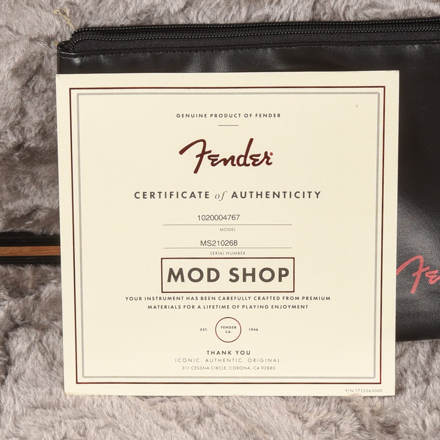 Fender Mod Shop Telecaster Deluxe Sonic Blue 2021
