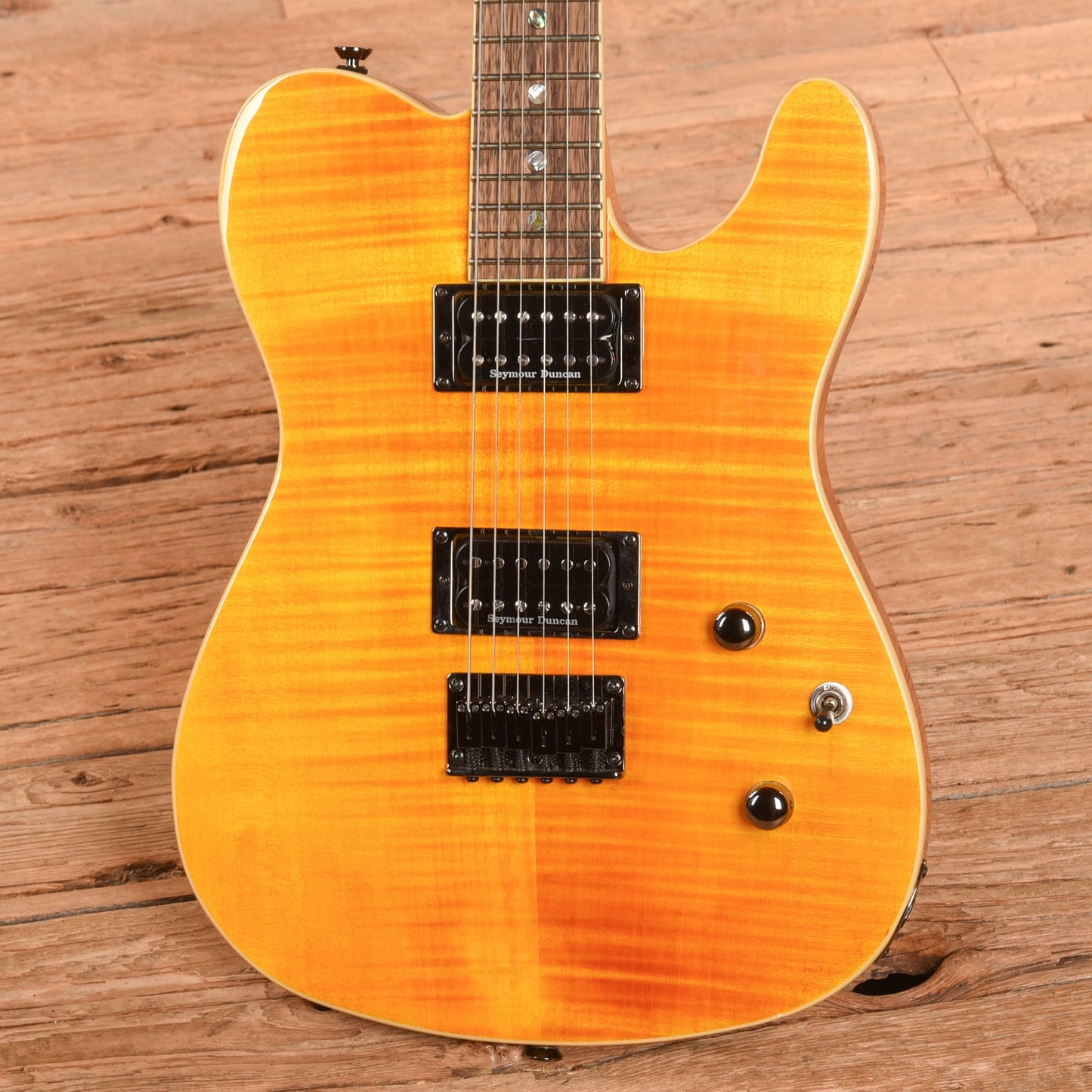 Fender Special Edition Custom Telecaster FMT HH Amber 2023