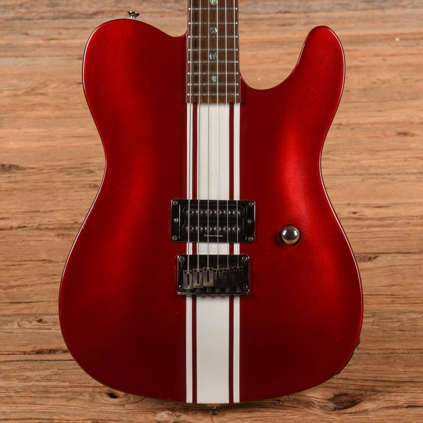 Fender Special Edition Set-Neck Esquire Custom GT Crimson Red Metallic 2003