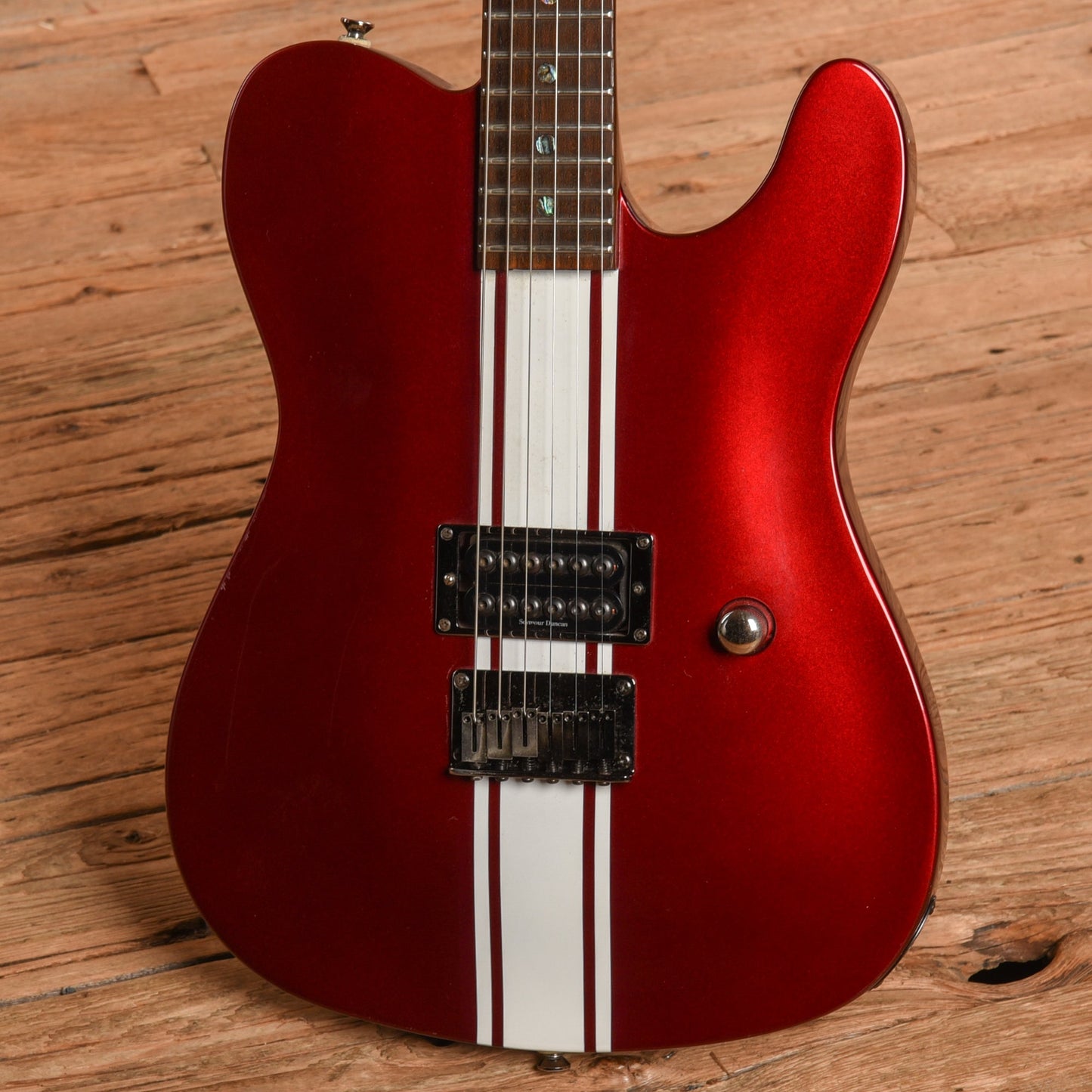 Fender Special Edition Set-Neck Esquire Custom GT Crimson Red Metallic 2003