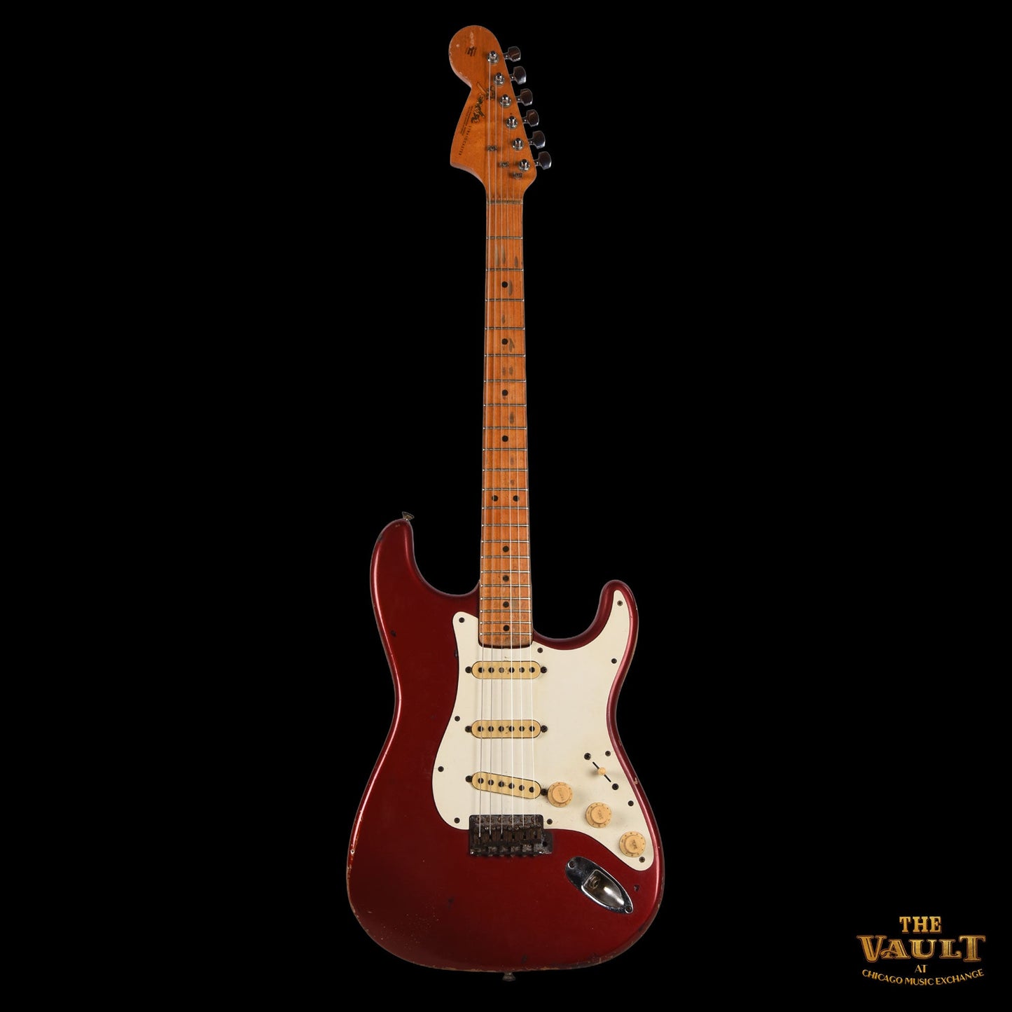 Fender Stratocaster 1964 Body and 1967 Maple Cap Lefty Neck Candy Apple Red 1960s
