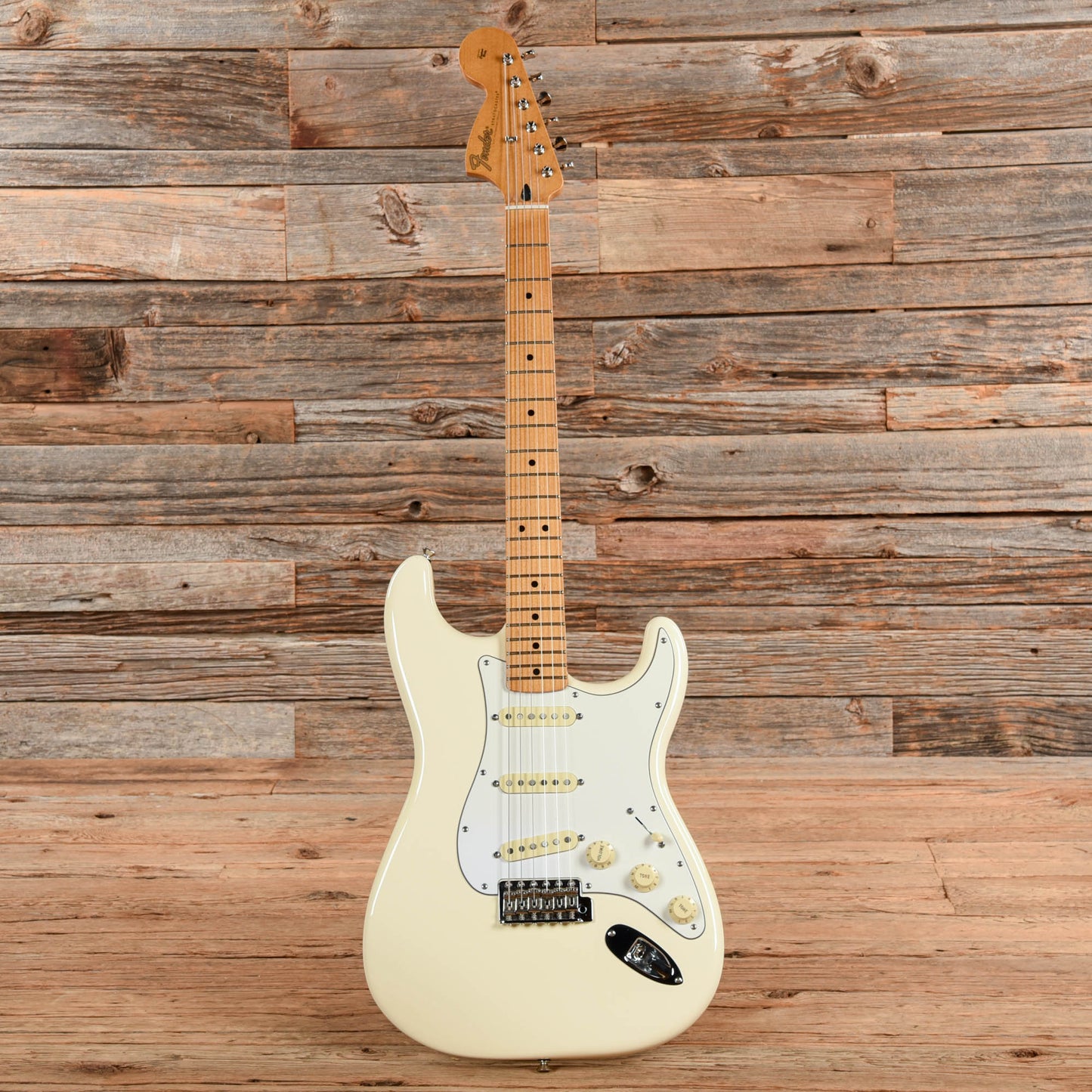 Fender Stratocaster Jimi Hendrix Reissue Olympic White - Dave Amato of REO Speedwagon