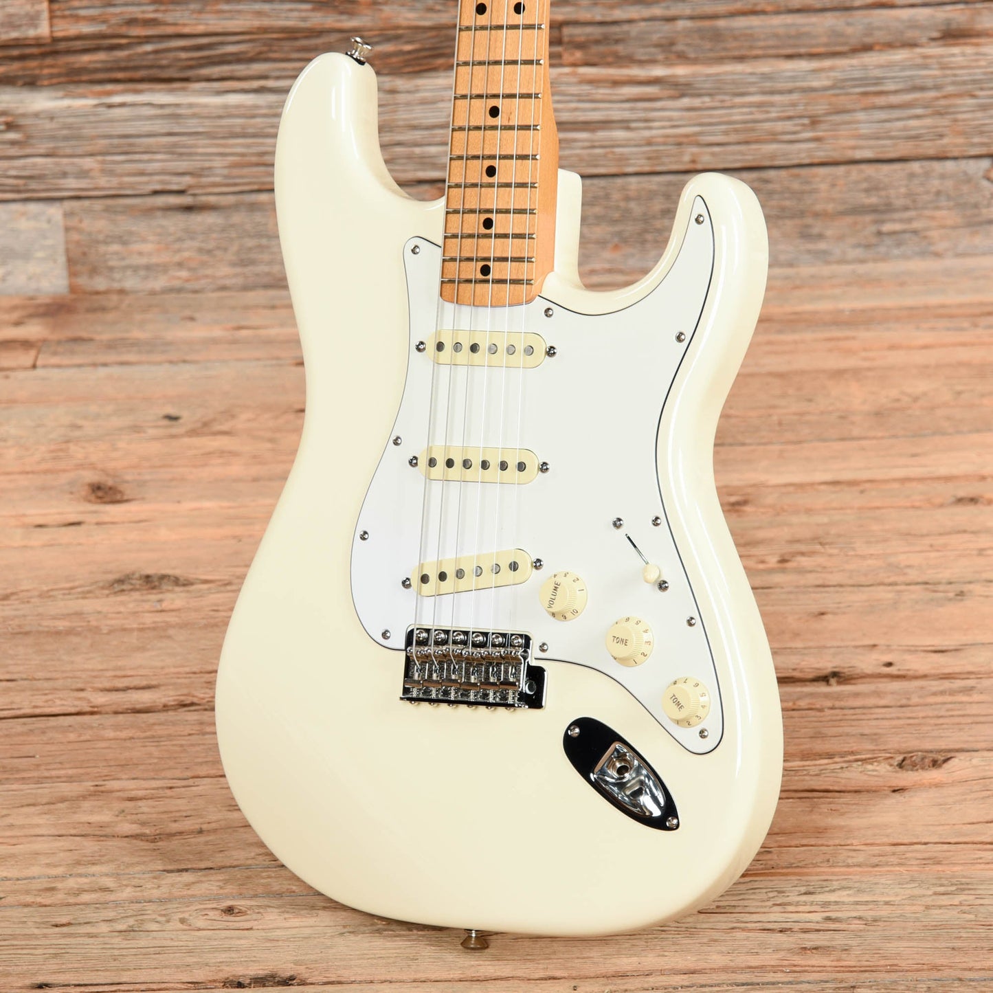 Fender Stratocaster Jimi Hendrix Reissue Olympic White - Dave Amato of REO Speedwagon
