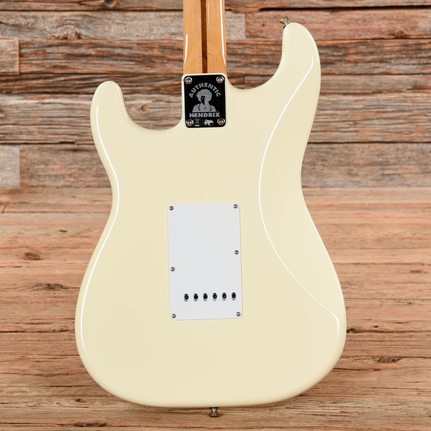 Fender Stratocaster Jimi Hendrix Reissue Olympic White - Dave Amato of REO Speedwagon
