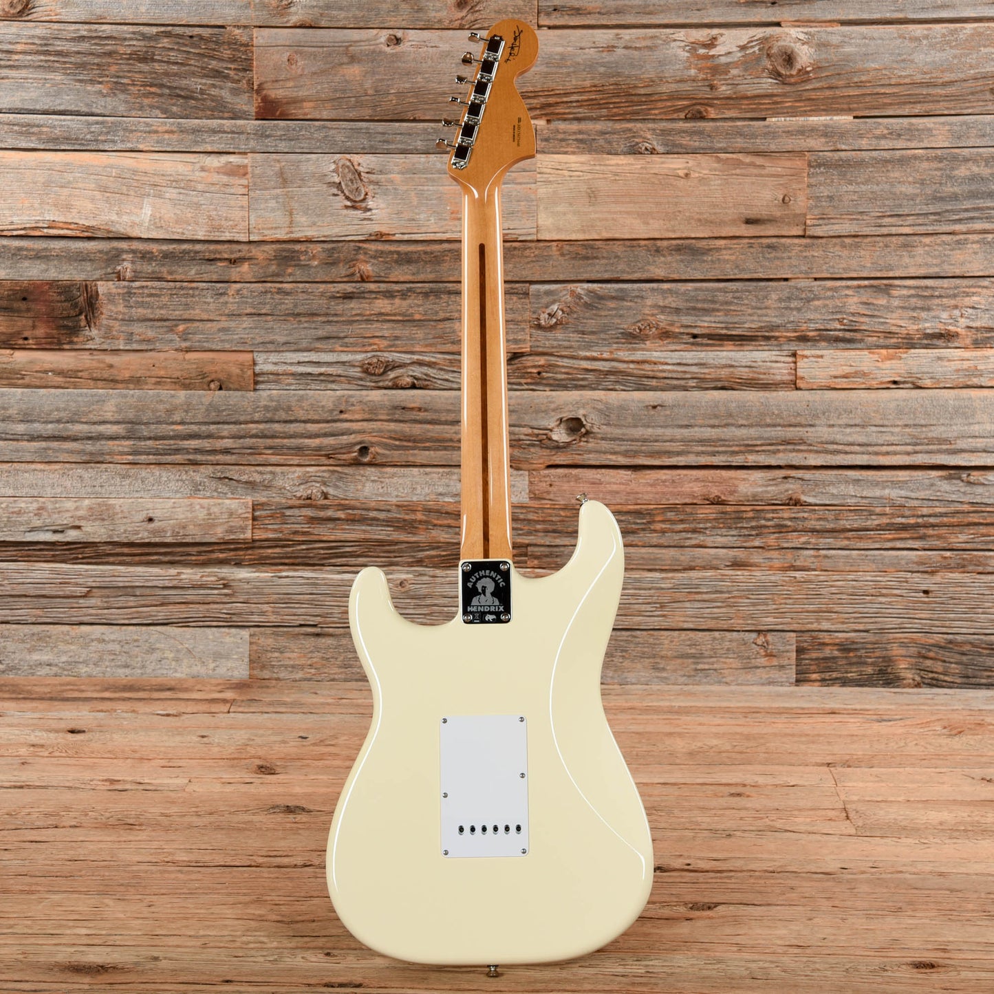 Fender Stratocaster Jimi Hendrix Reissue Olympic White - Dave Amato of REO Speedwagon