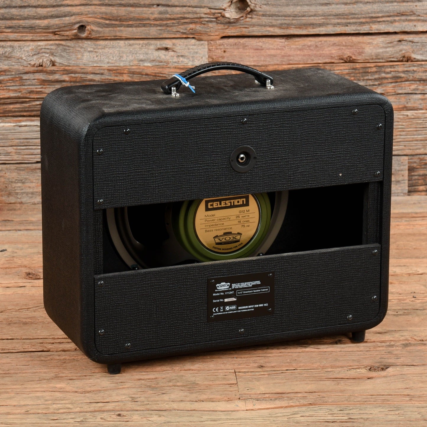 Vox V112NT 1x12" Night Train Extension Cabinet