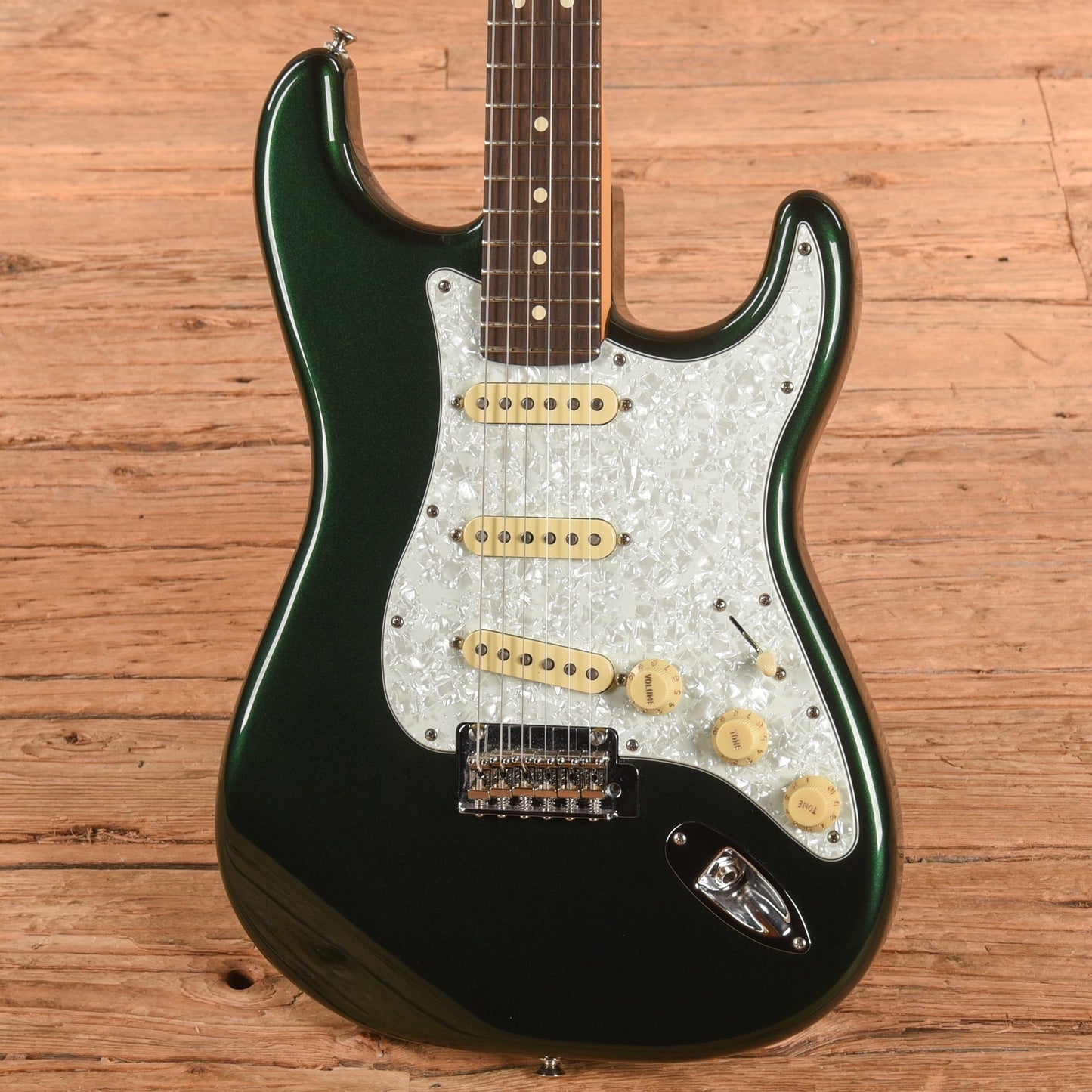 Fender Player II Stratocaster Metallic British Racing Green 2024