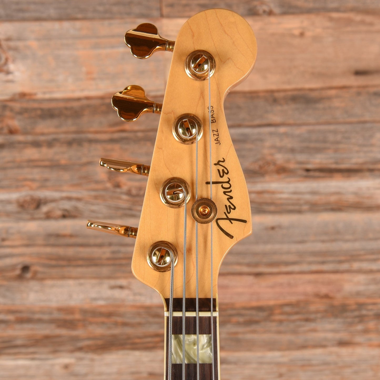 Fender American Deluxe Jazz Bass FMT Cherry Sunburst 2002