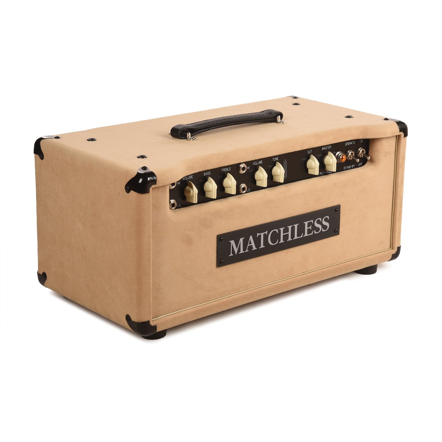 Matchless HC-30 30W Head Light Camel Suede