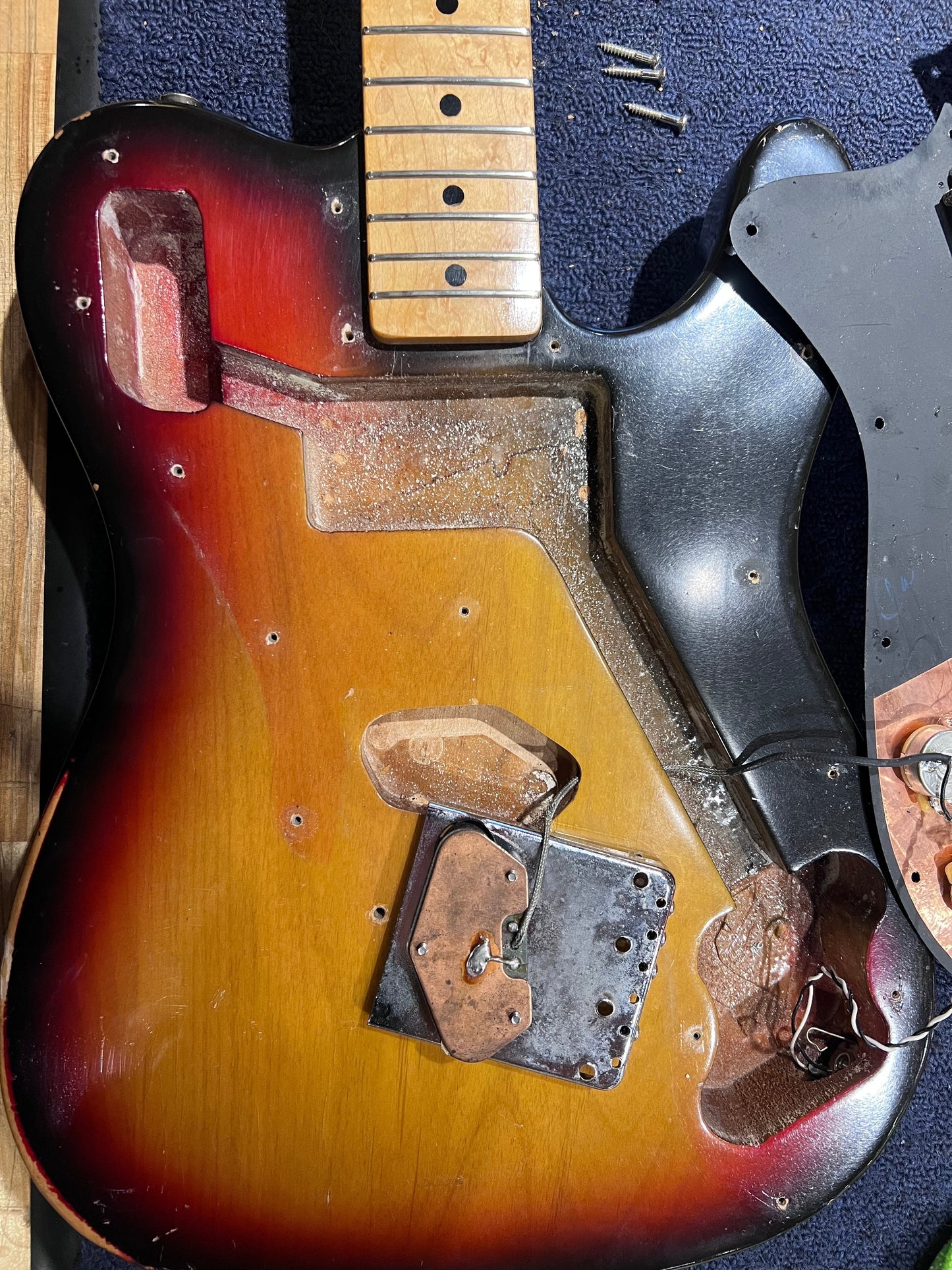 Fender Telecaster Custom Sunburats 1974