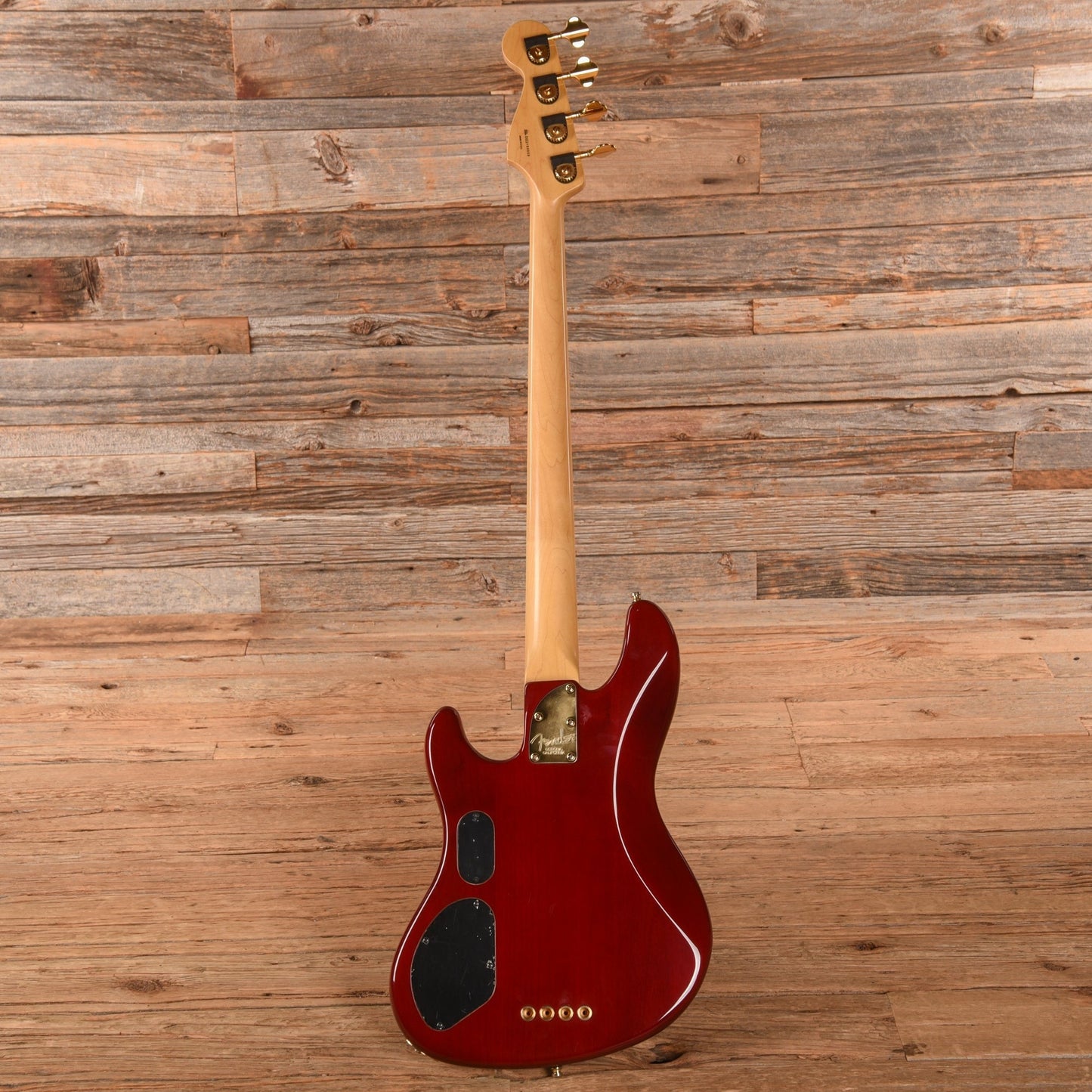 Fender American Deluxe Jazz Bass FMT Cherry Sunburst 2002